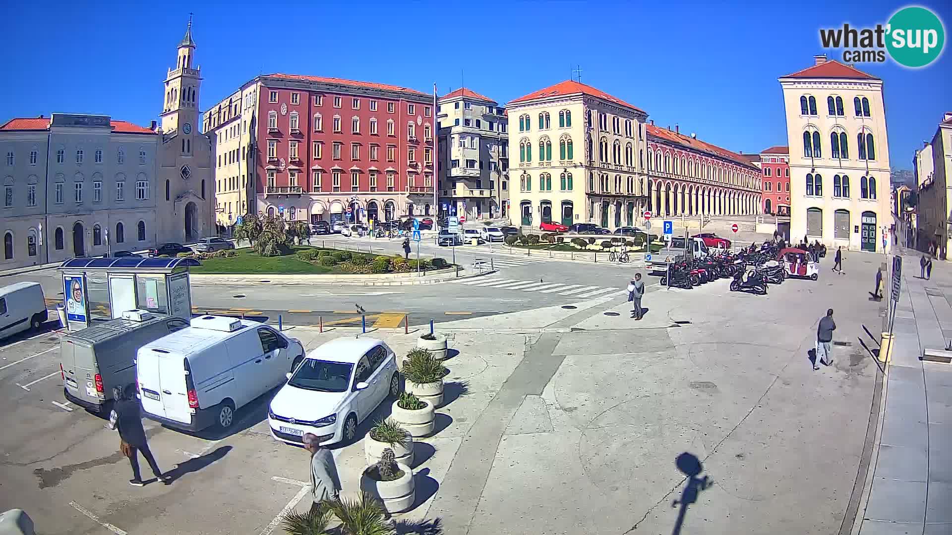 Split kamera Riva – Prokurative | Trg Republike