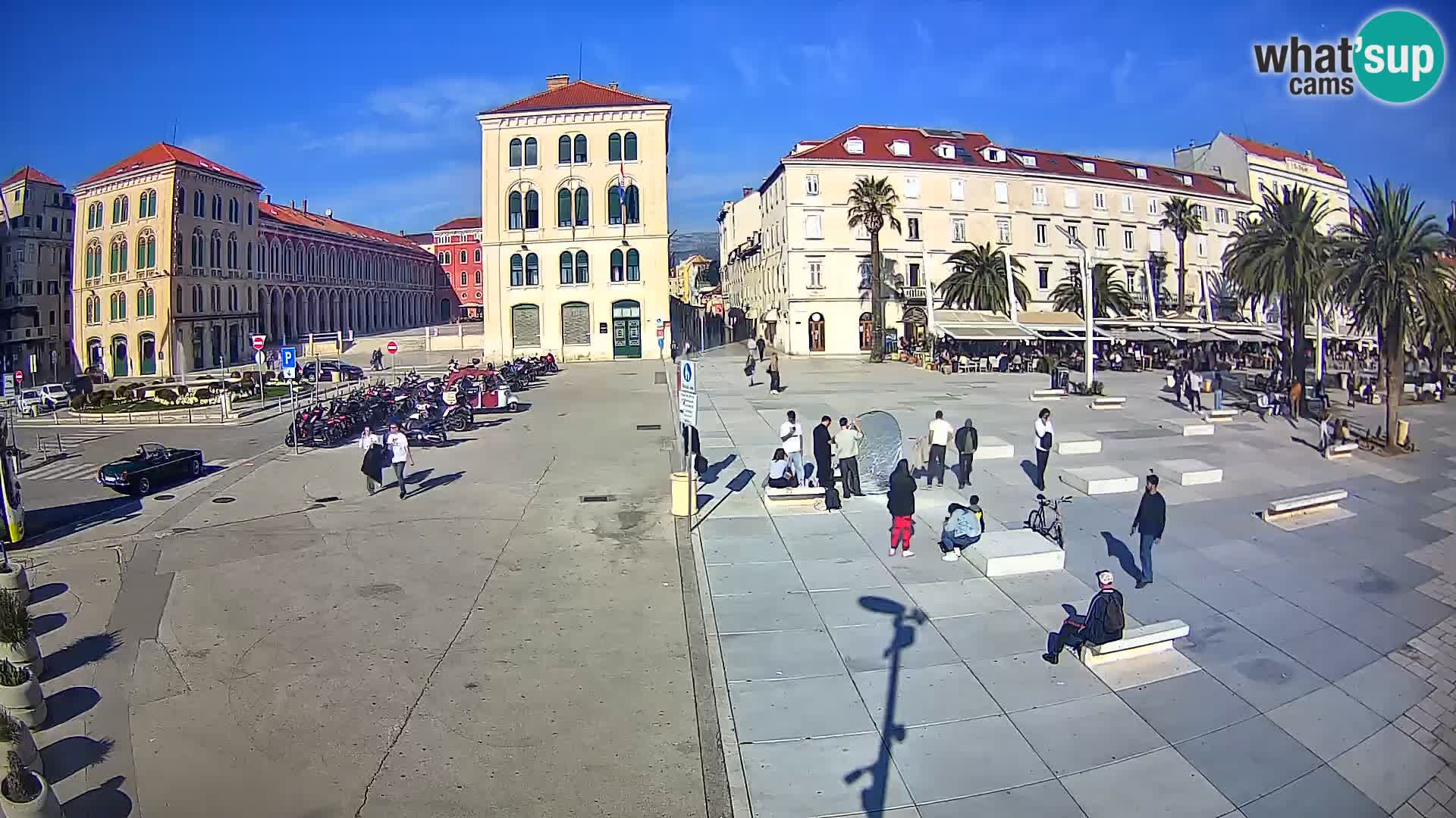 Webcam Spalato Riva – Prokurative | Piazza della Republika