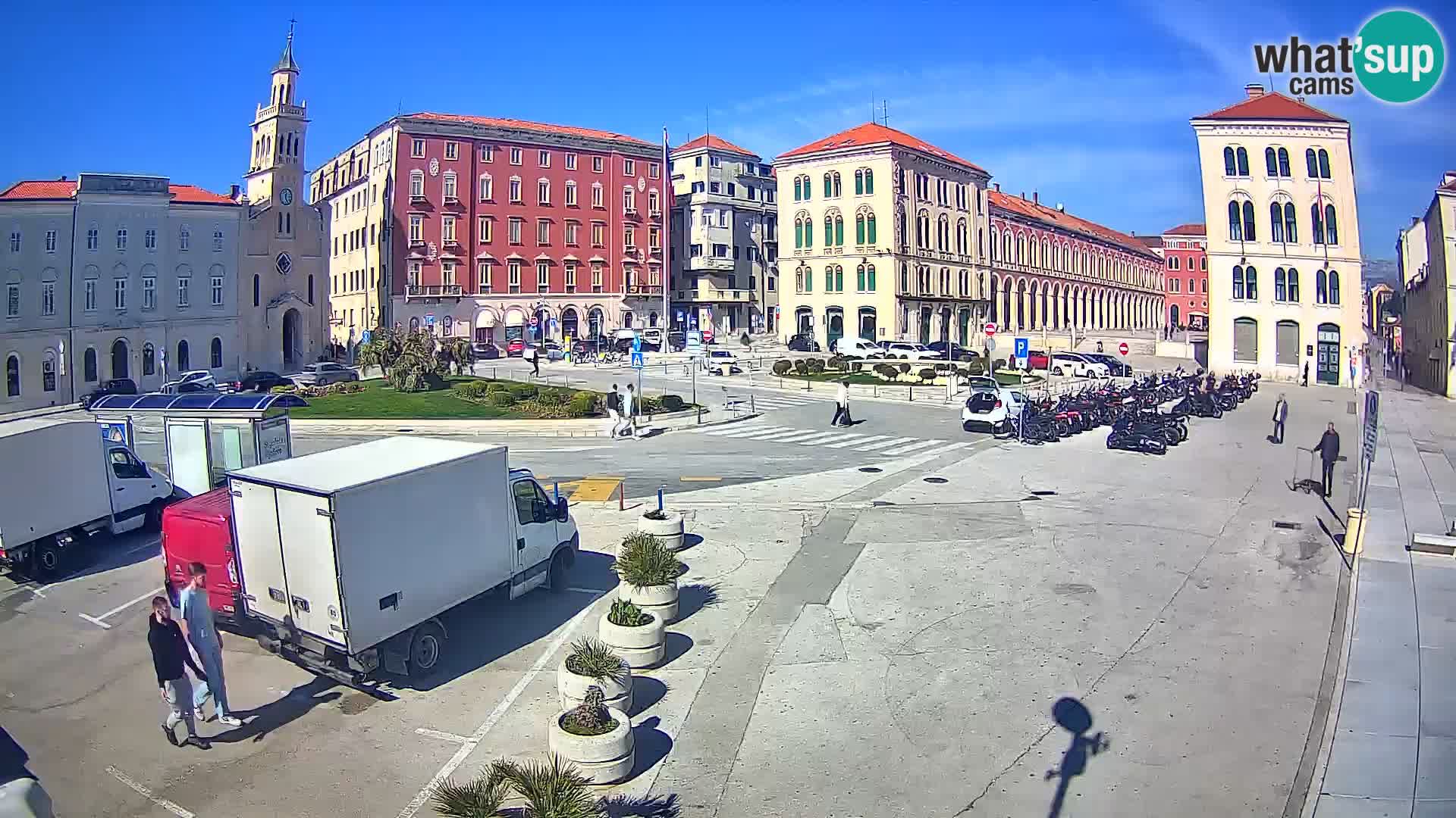 Webcam Split Riva – Prokurative | Trg Republike