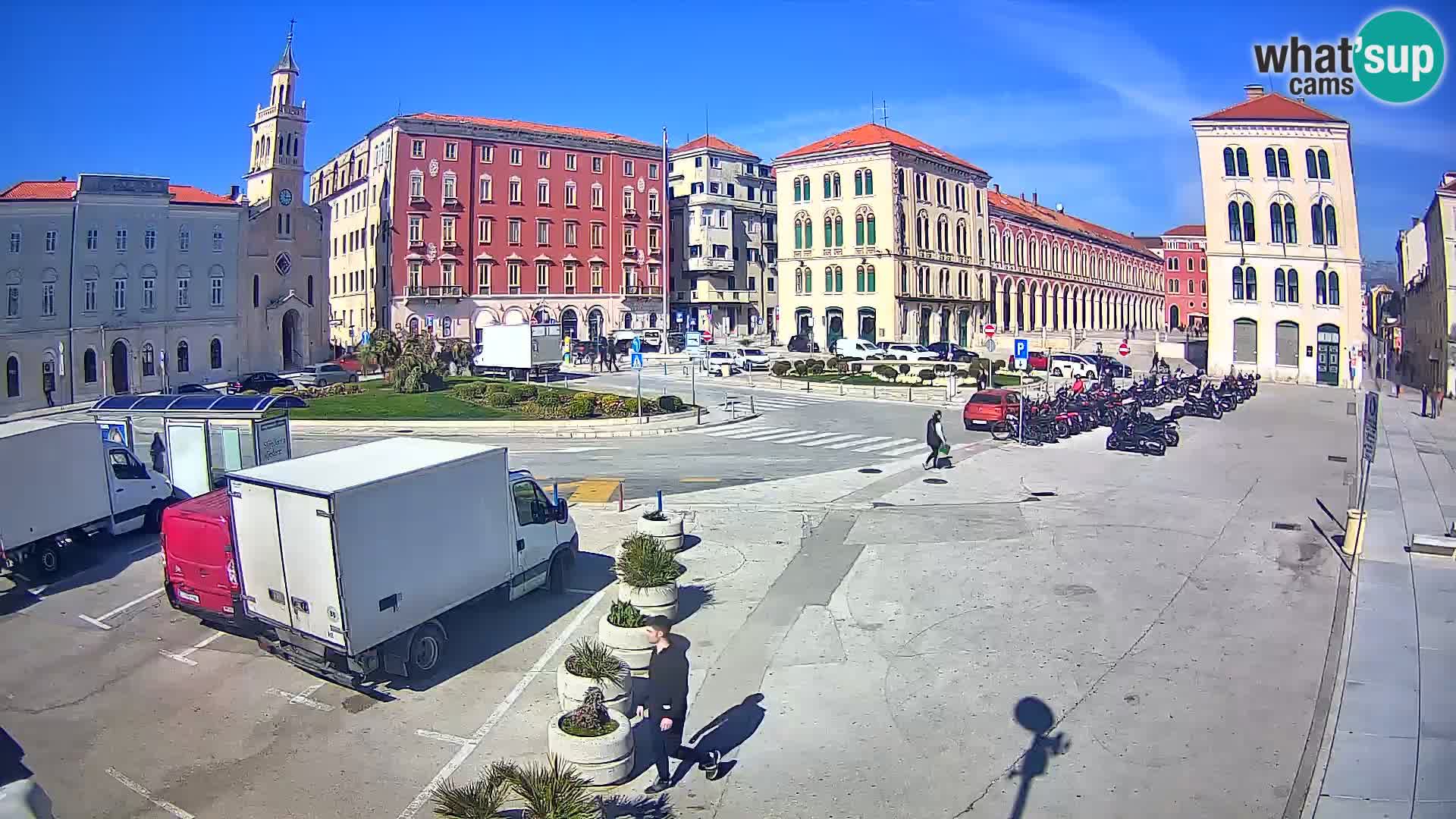 Webcam Spalato Riva – Prokurative | Piazza della Republika