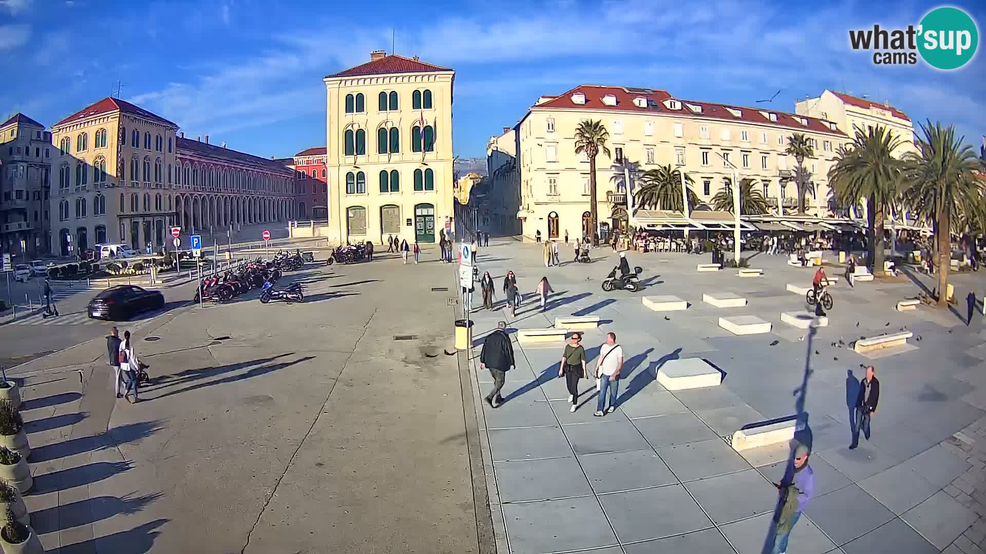 Live kamera Split Riva – Prokurative | Trg Republike
