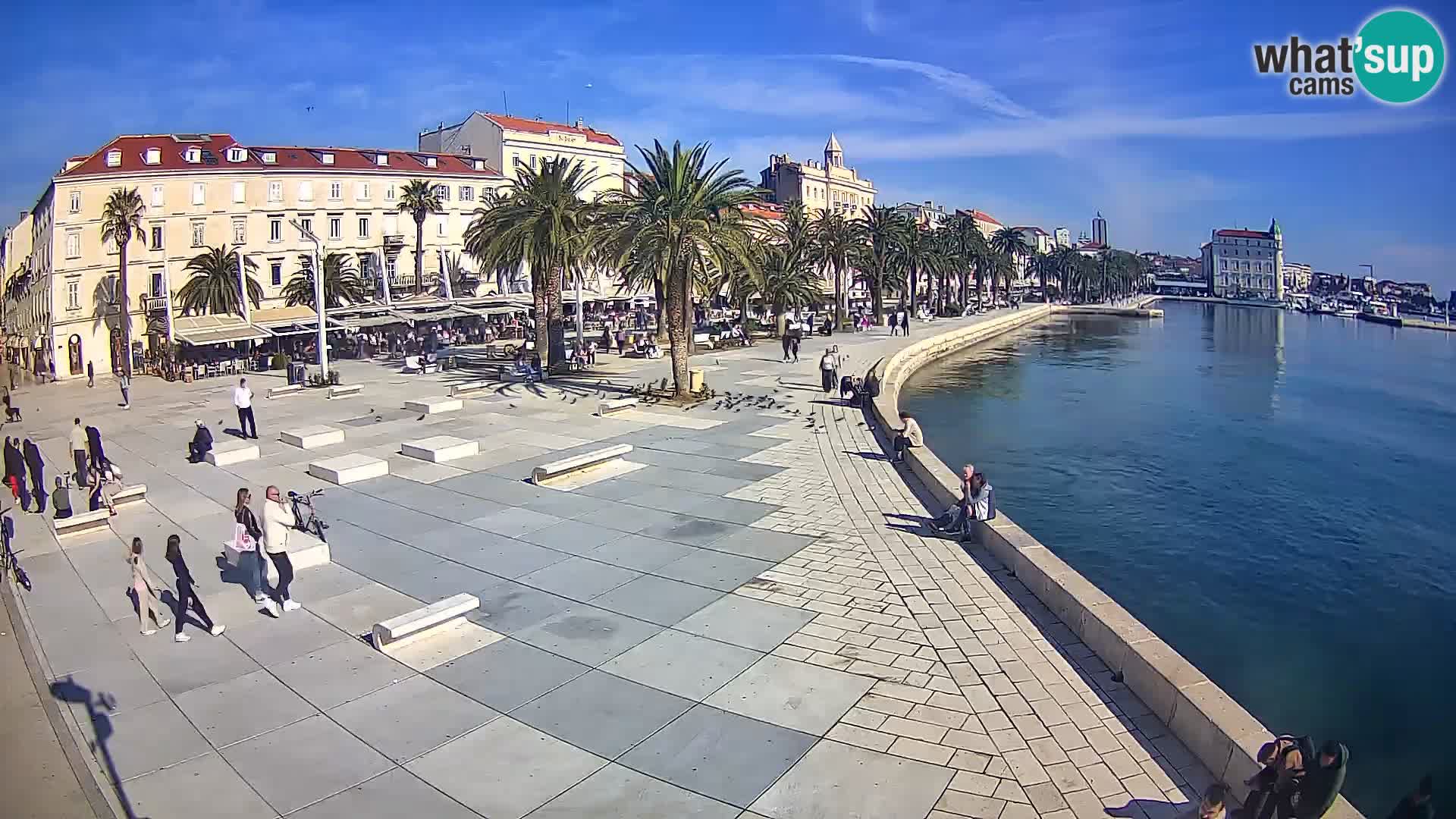 Live kamera Split Riva – Prokurative | Trg Republike