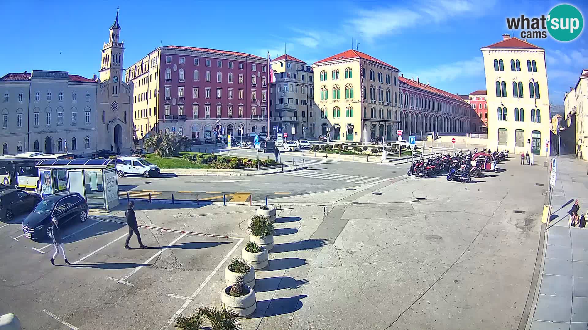 Live kamera Split Riva – Prokurative | Trg Republike