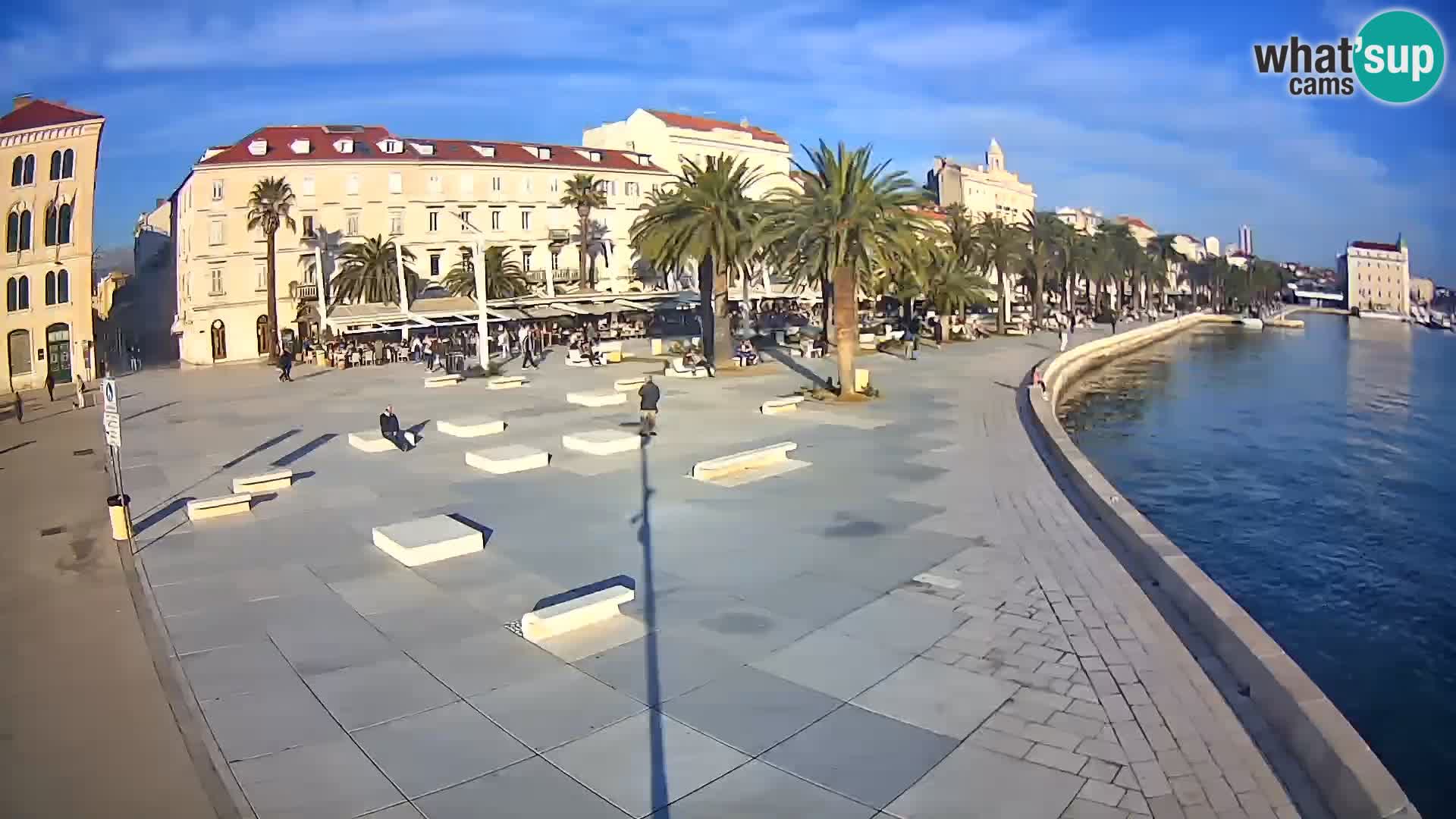 Webcam Split Riva – Prokurative | Trg Republike