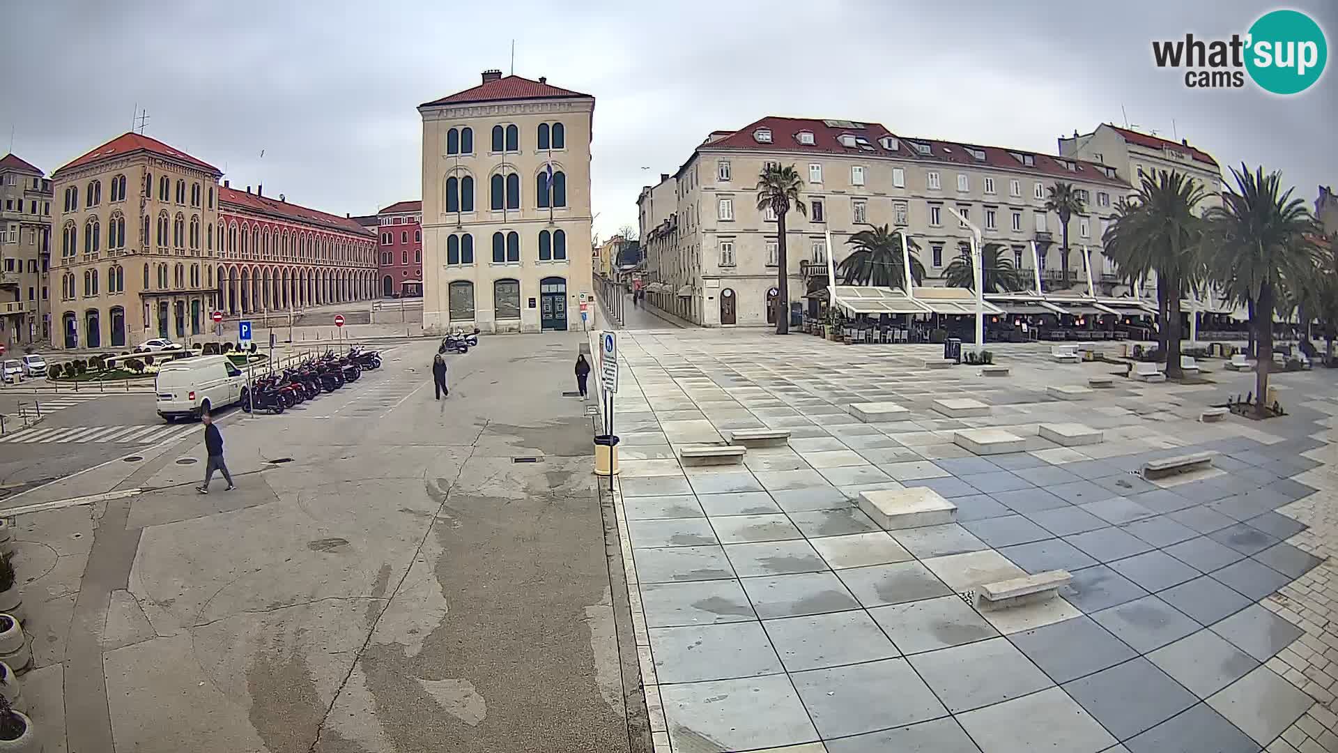 Webcam Spalato Riva – Prokurative | Piazza della Republika