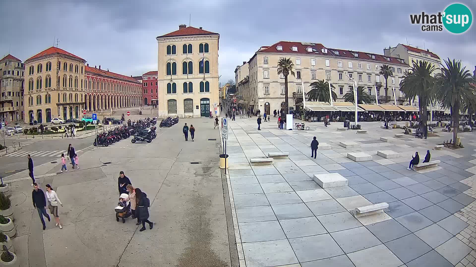 Webcam Spalato Riva – Prokurative | Piazza della Republika