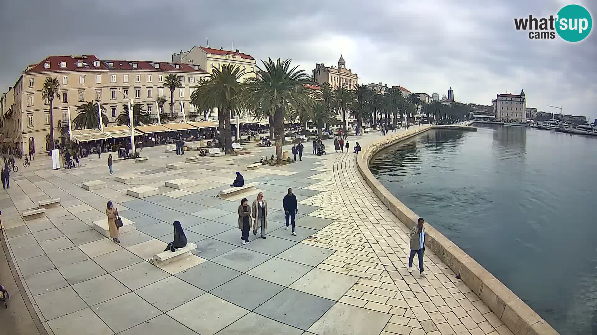 Webcam Split Riva – Prokurative | Trg Republike