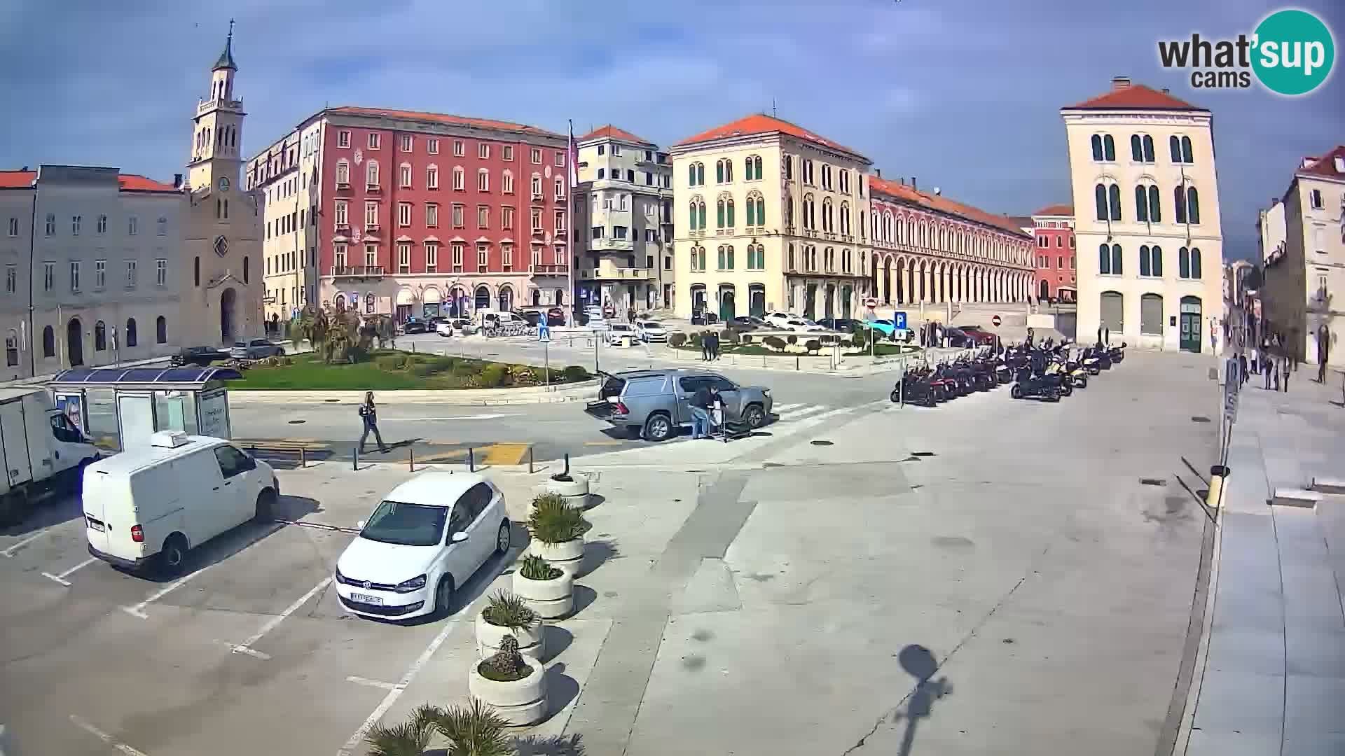 Webcam Split Riva – Prokurative | Trg Republike