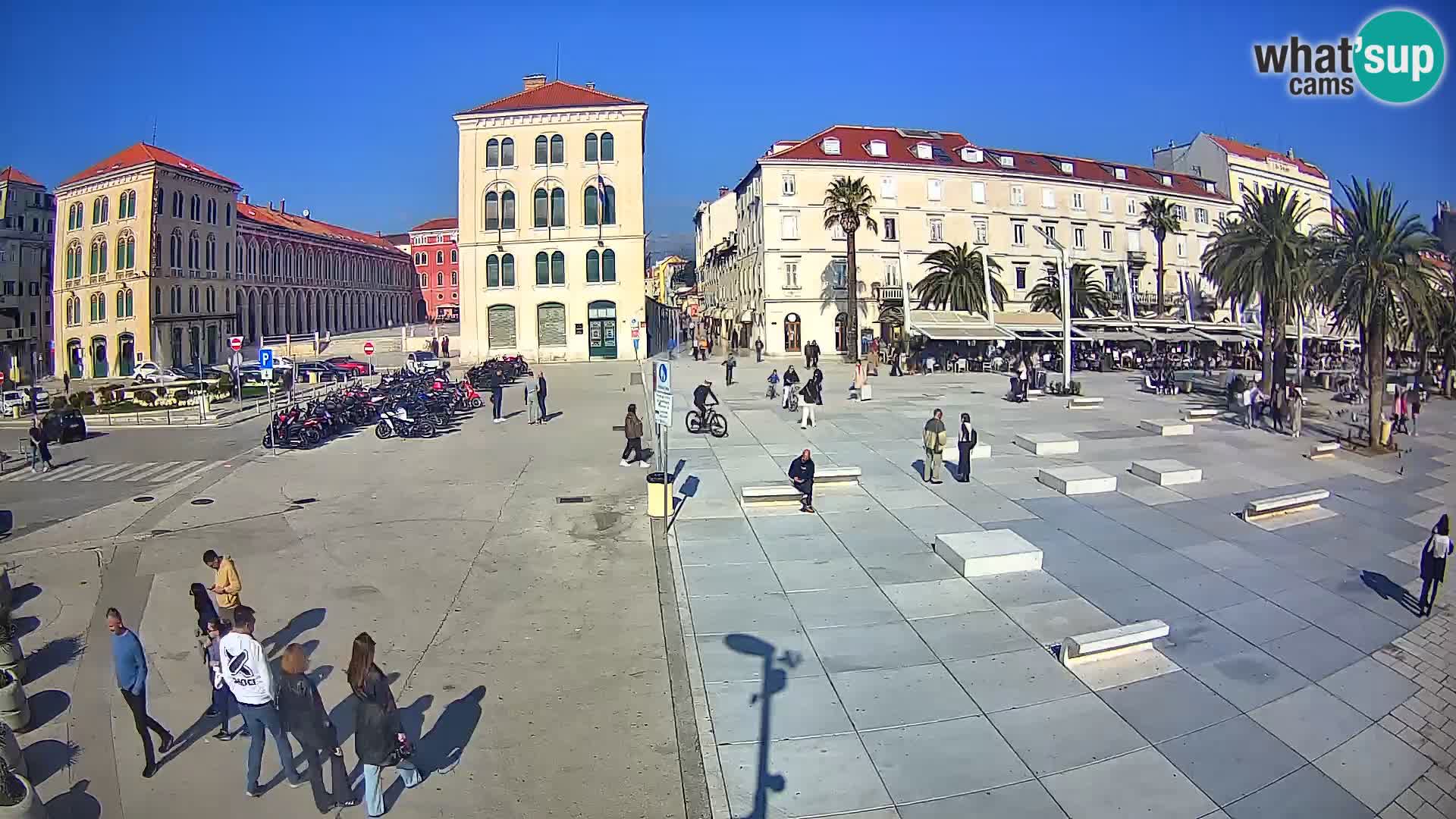 Webcam Split Riva – Prokurative | Trg Republike
