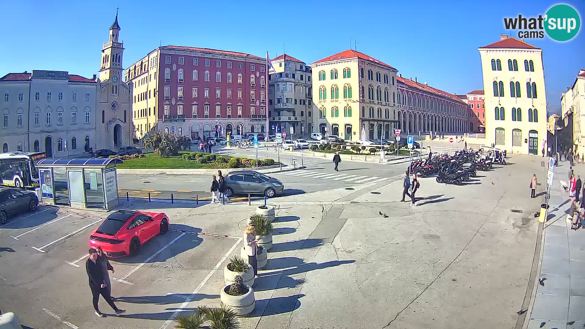 Split kamera Riva – Prokurative | Trg Republike