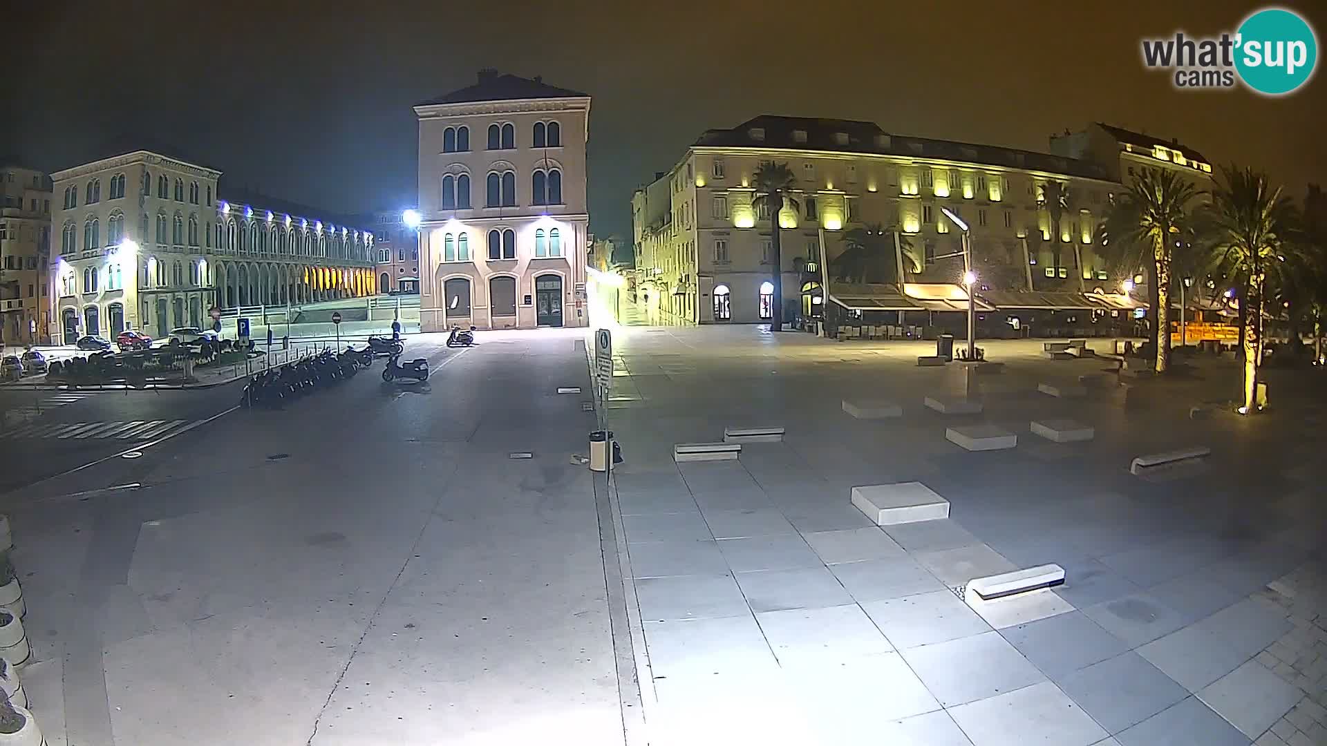 Webcam Spalato Riva – Prokurative | Piazza della Republika
