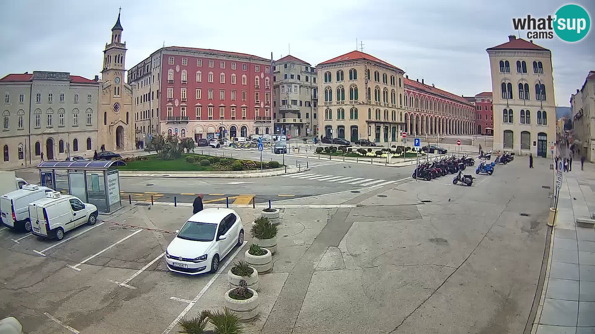 Webcam Split Riva – Prokurative | Trg Republike
