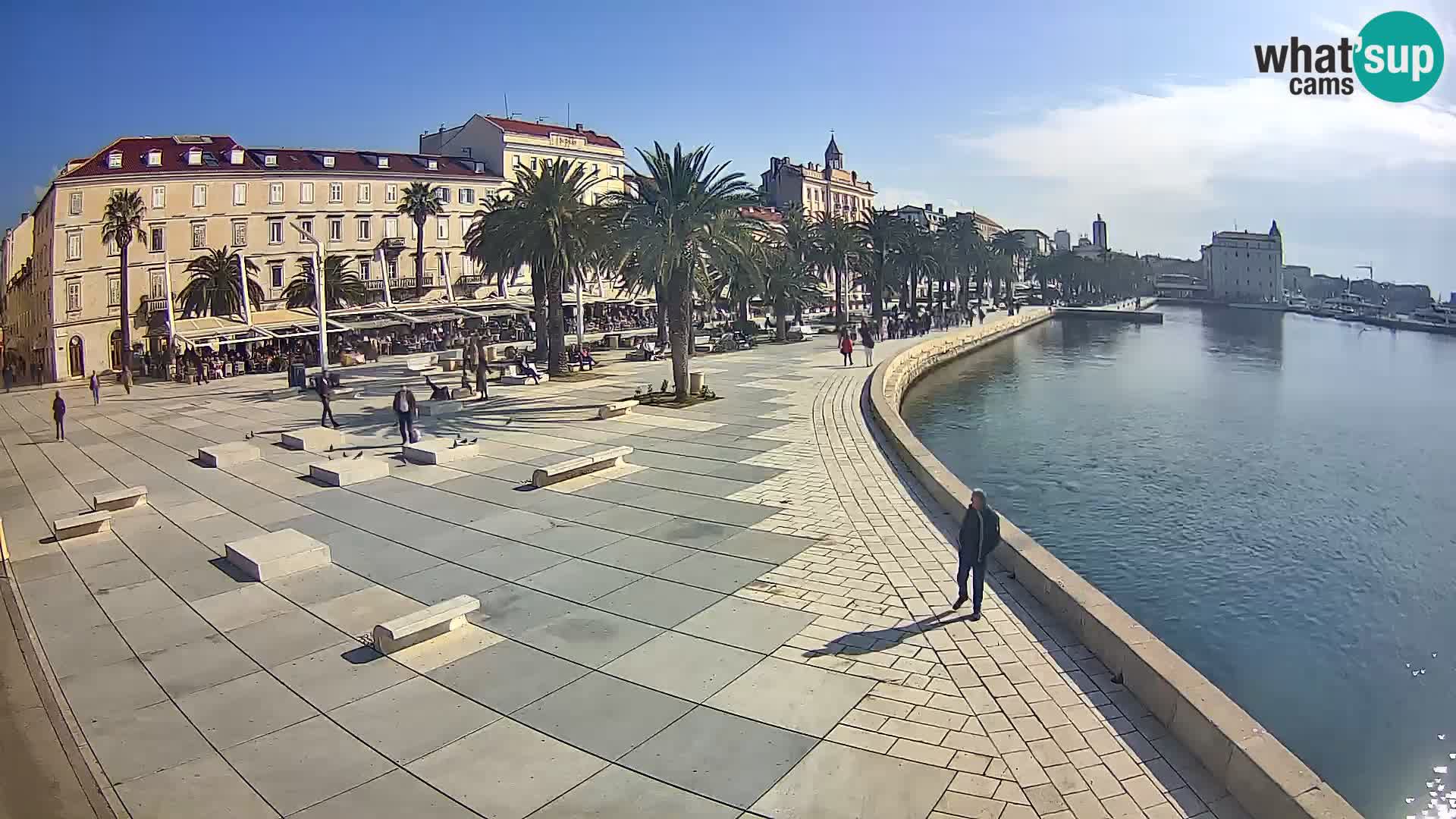 Webcam Split Riva – Prokurative | Trg Republike