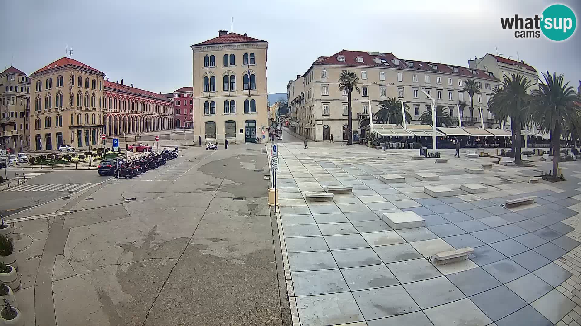 Webcam Split Riva – Prokurative | Trg Republike