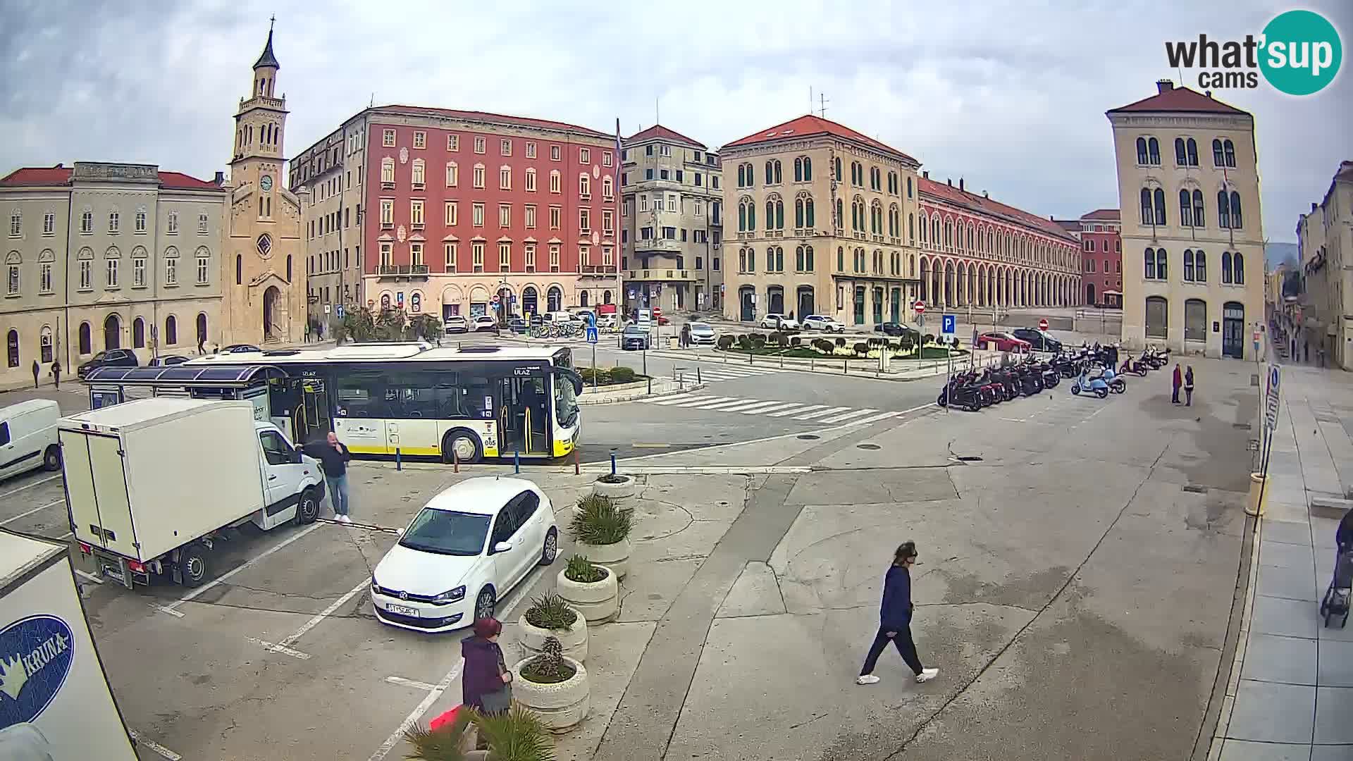 Webcam Split Riva – Prokurative | Trg Republike