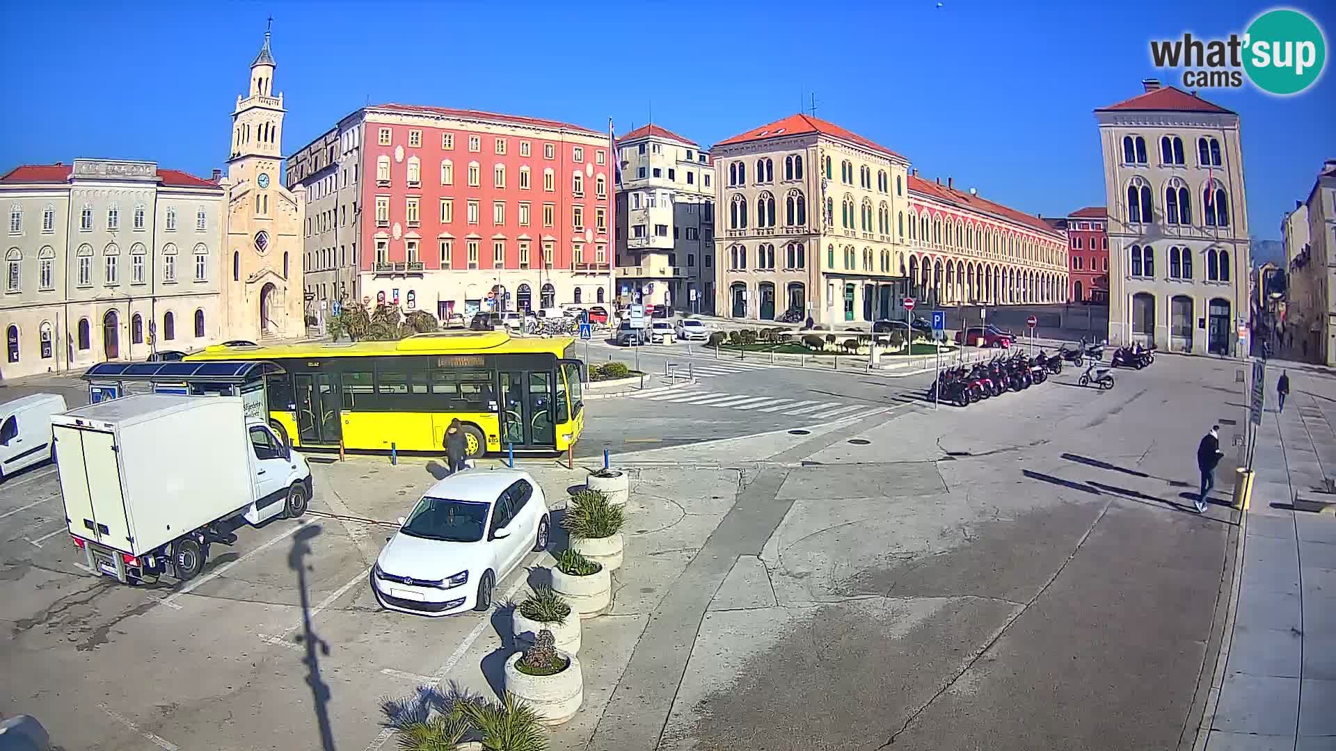 Webcam Split Riva – Prokurative | Plaza de la República
