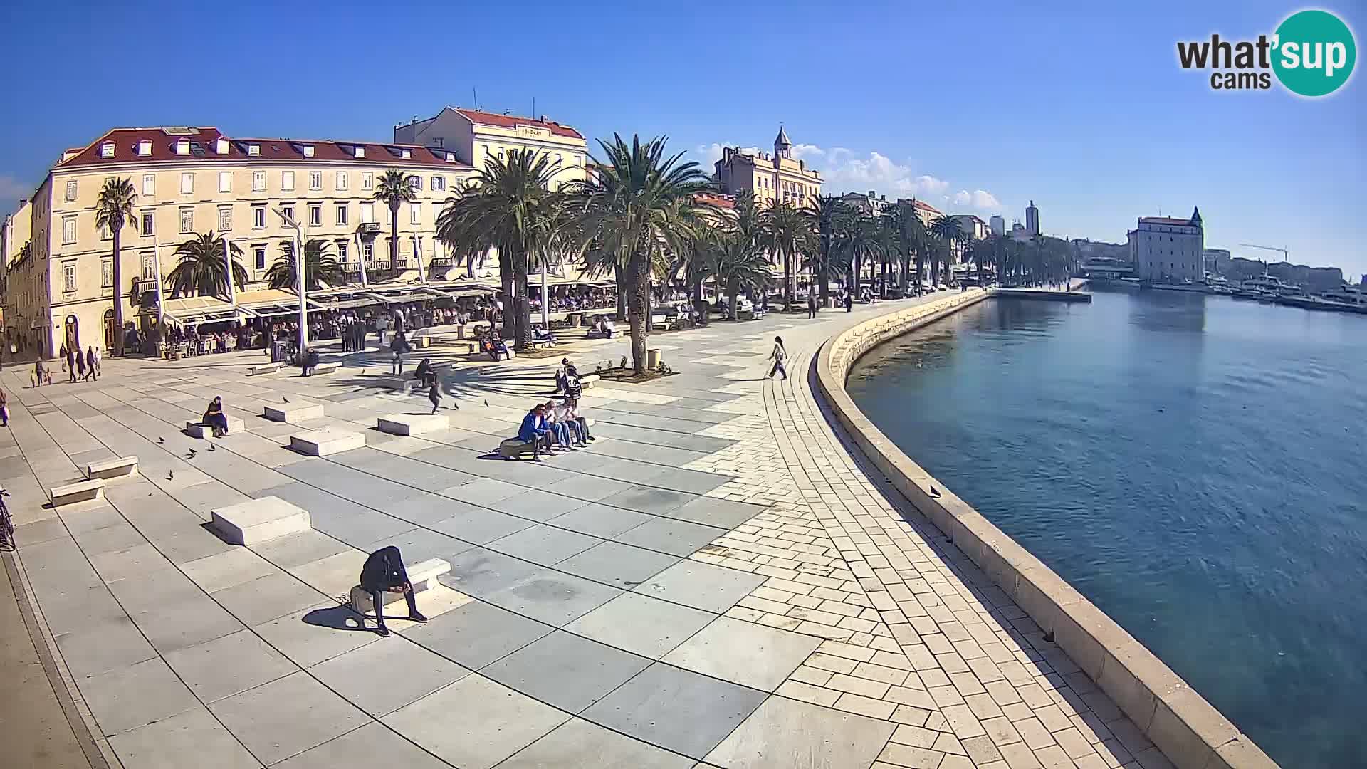 Webcam Split Riva – Prokurative | Plaza de la República
