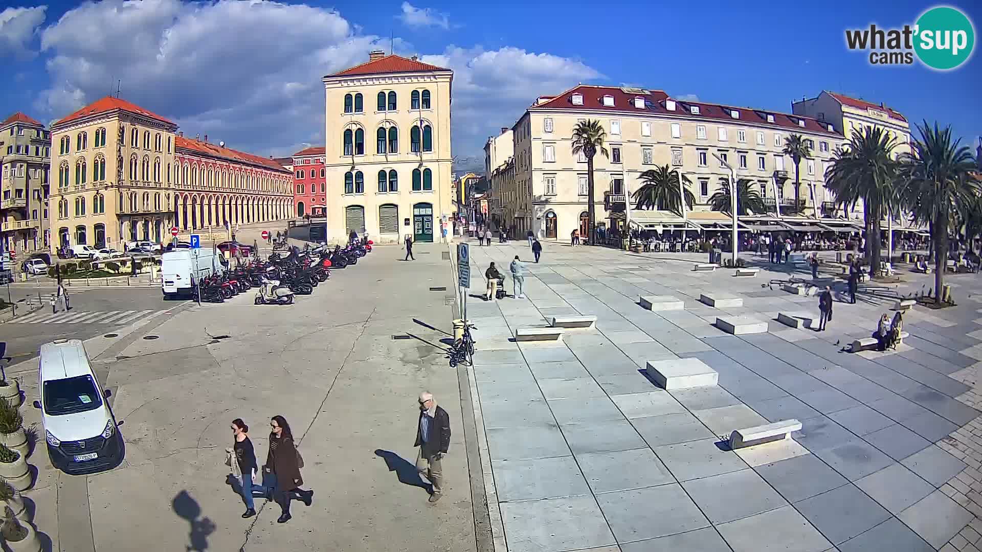 Webcam Split Riva – Prokurative | Trg Republike