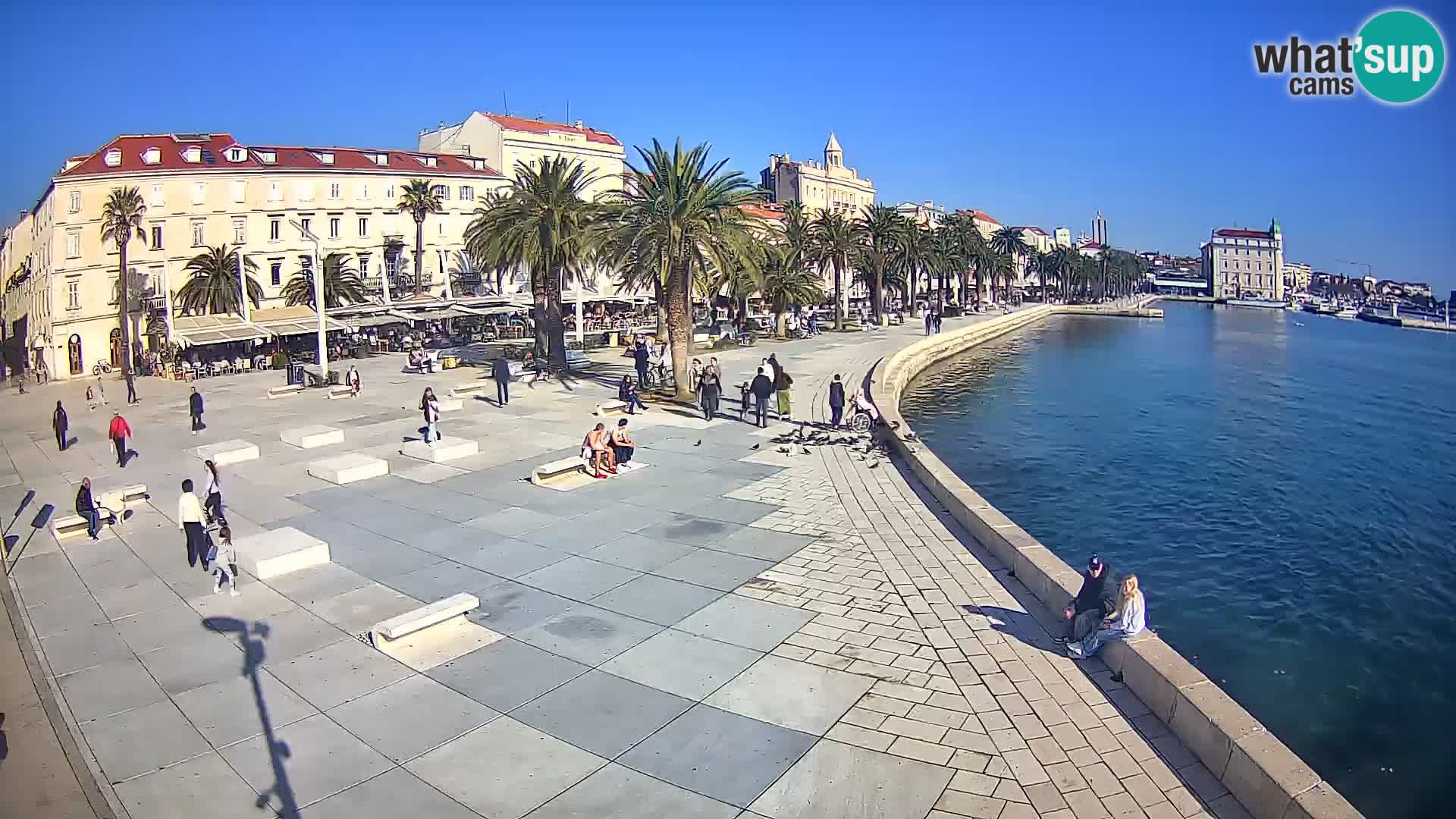 Webcam Split Riva – Prokurative | Plaza de la República