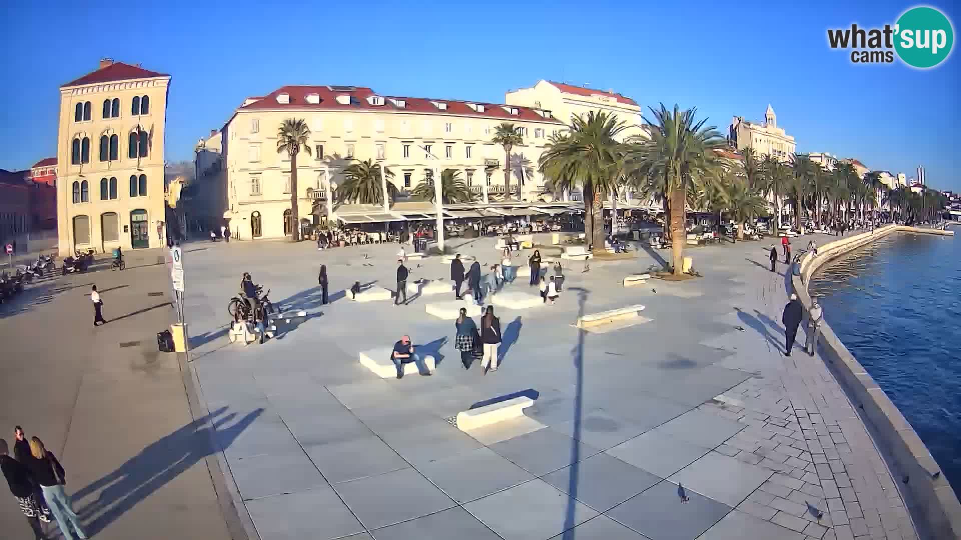 Split kamera Riva – Prokurative | Trg Republike