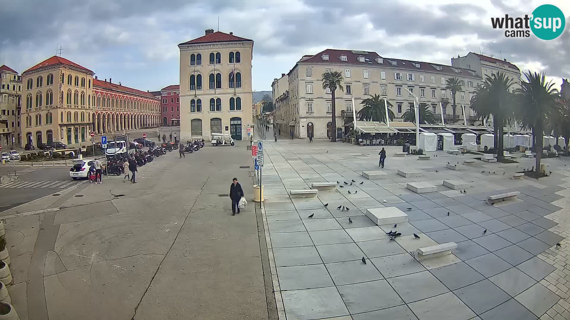 Webcam Split Riva – Prokurative | Trg Republike