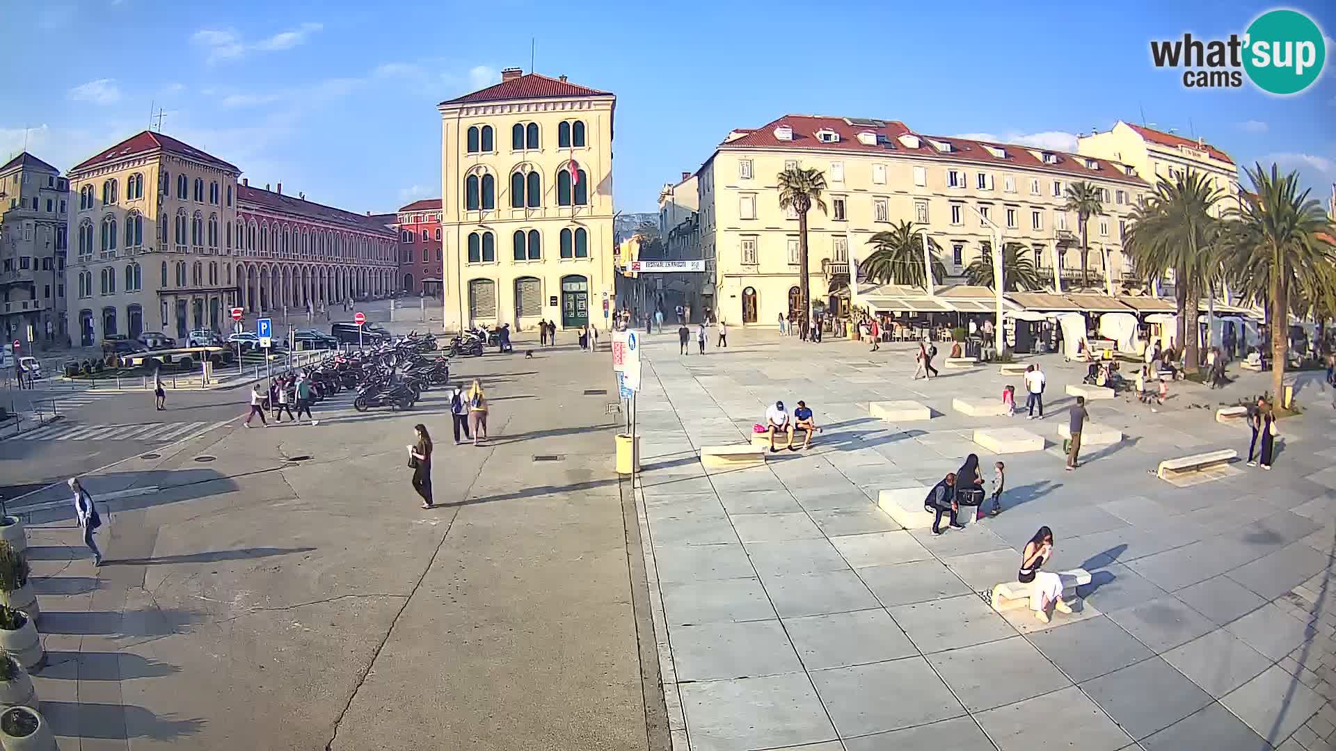 Webcam Split Riva – Prokurative | Trg Republike