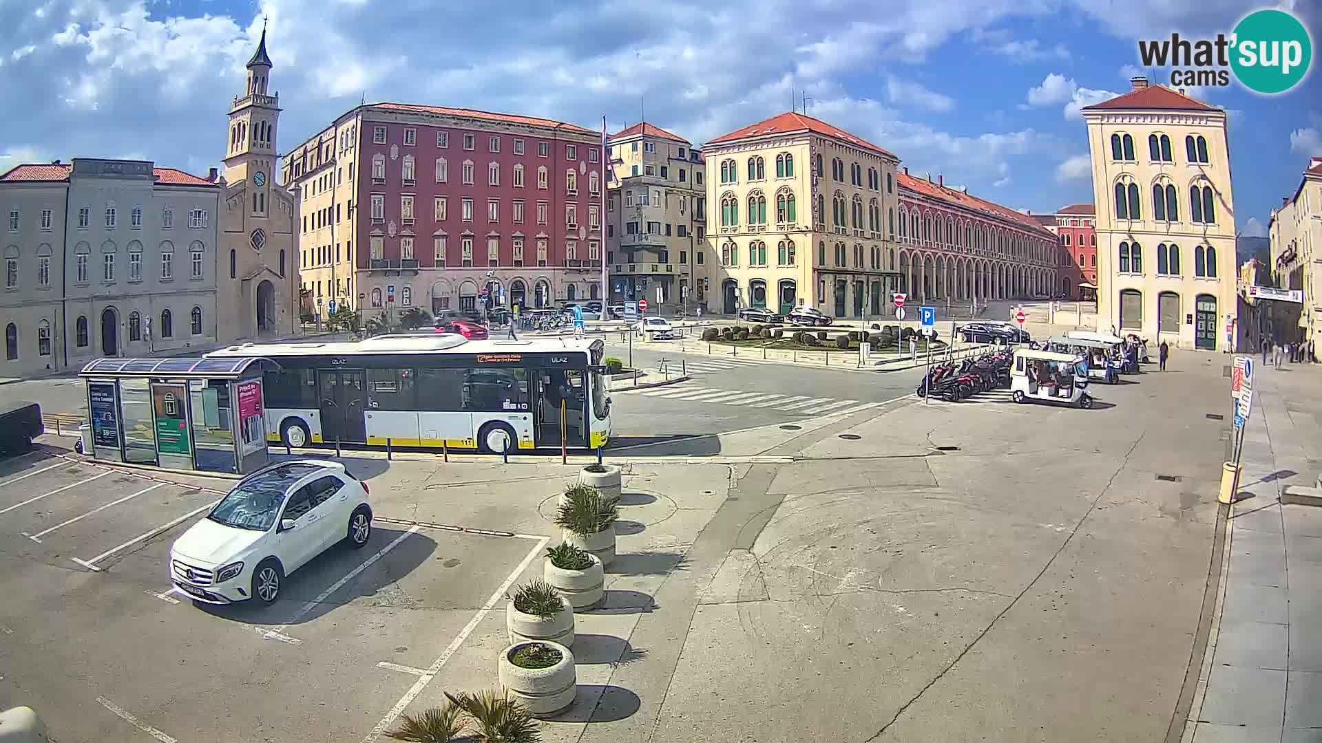 Webcam Split Riva – Prokurative | Trg Republike