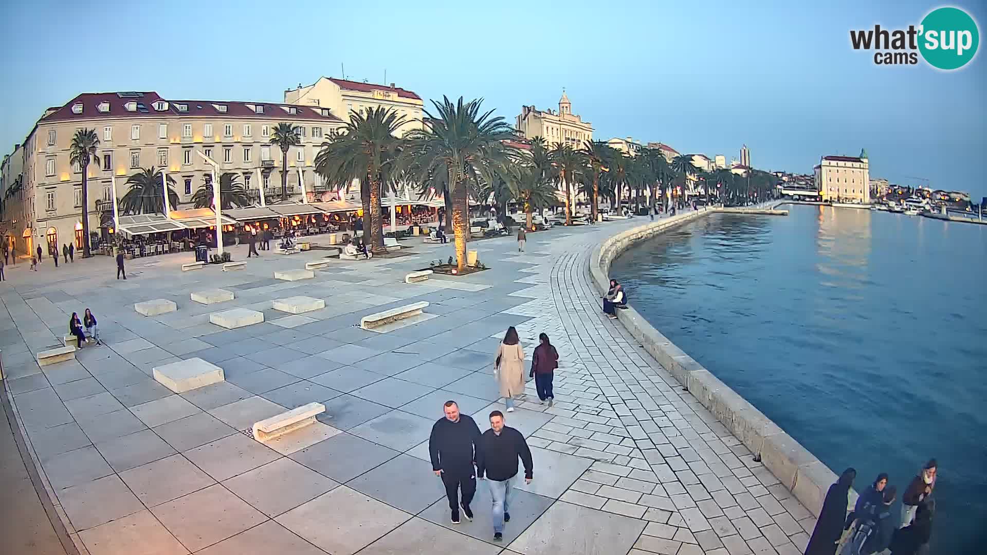 Split kamera Riva – Prokurative | Trg Republike