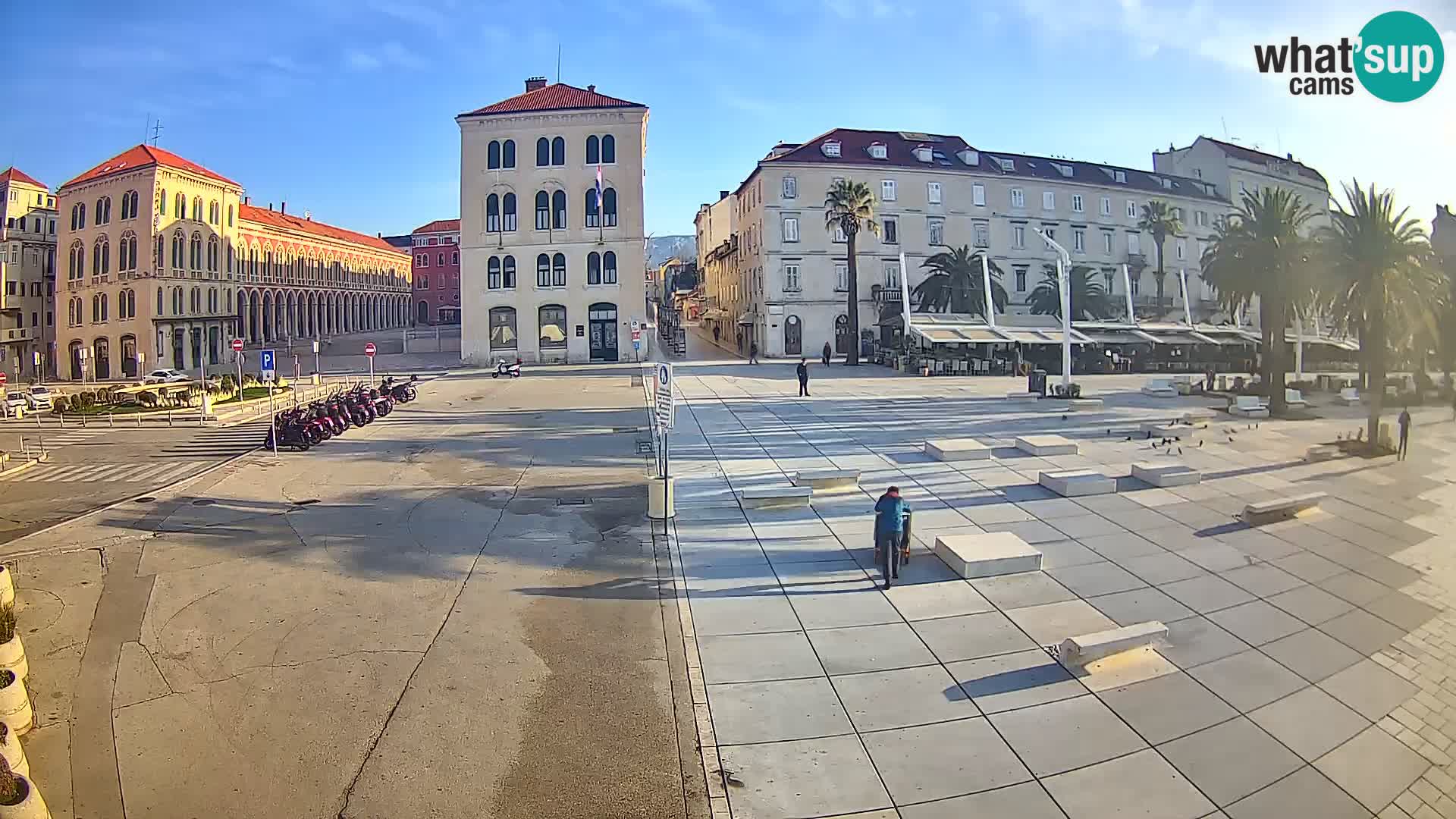 Split kamera Riva – Prokurative | Trg Republike