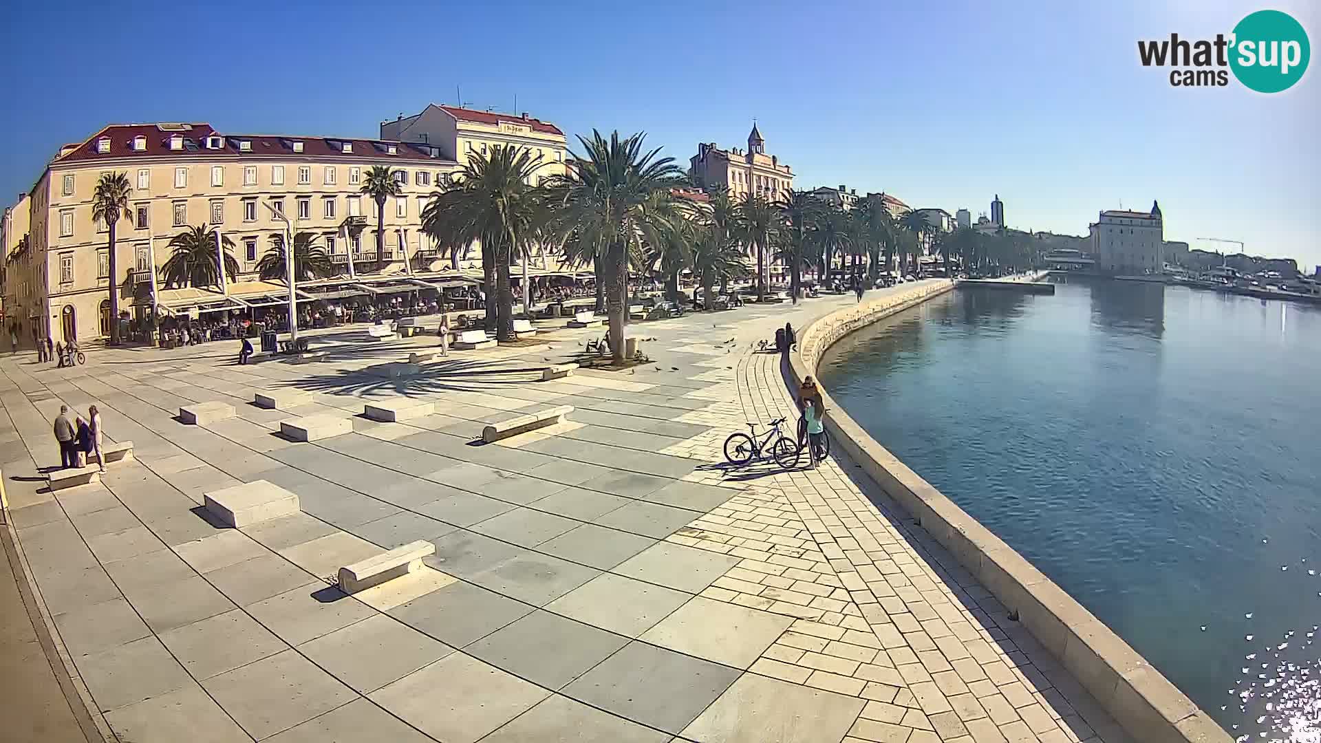 Split kamera Riva – Prokurative | Trg Republike
