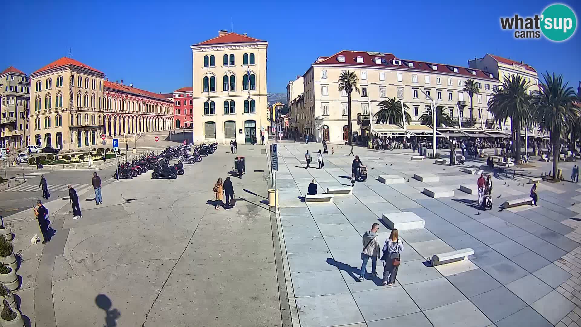 Webcam Split Riva – Prokurative | Trg Republike
