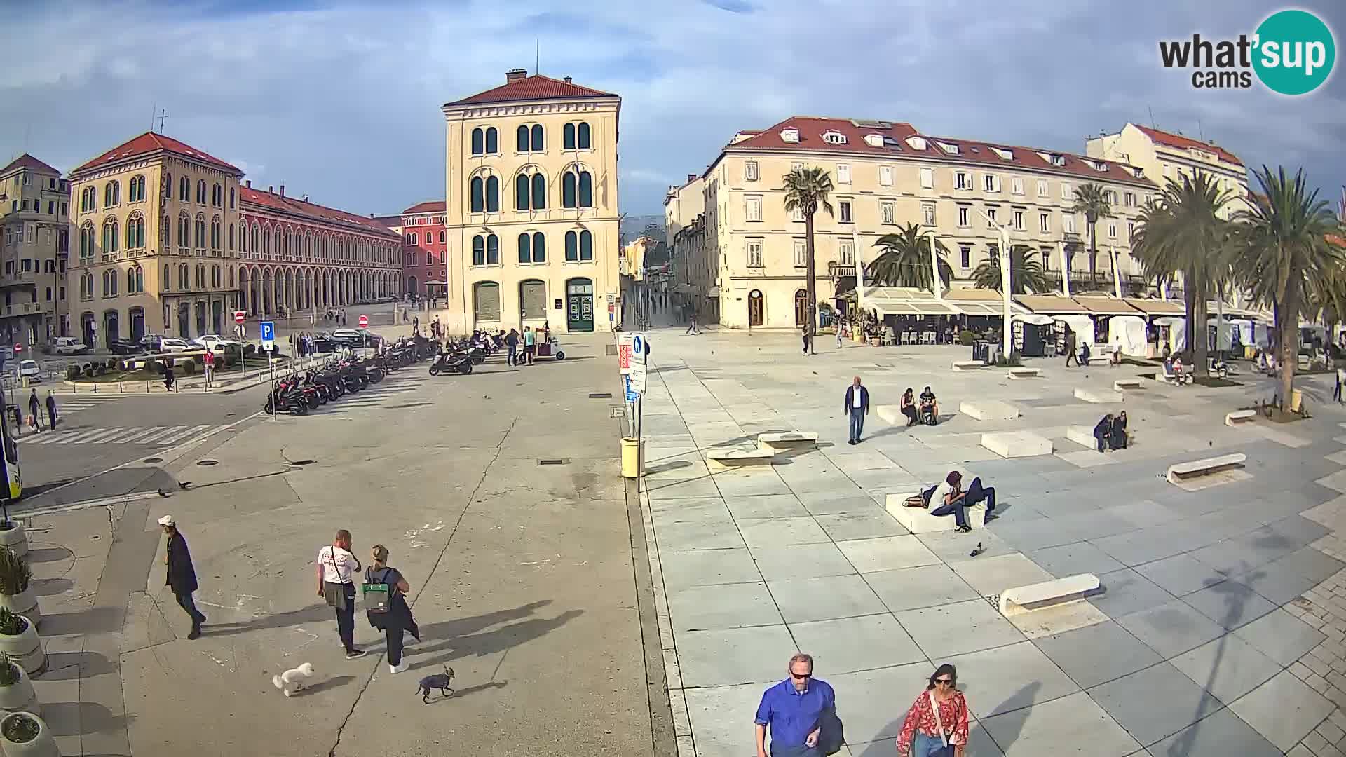 Webcam Split Riva – Prokurative | Trg Republike
