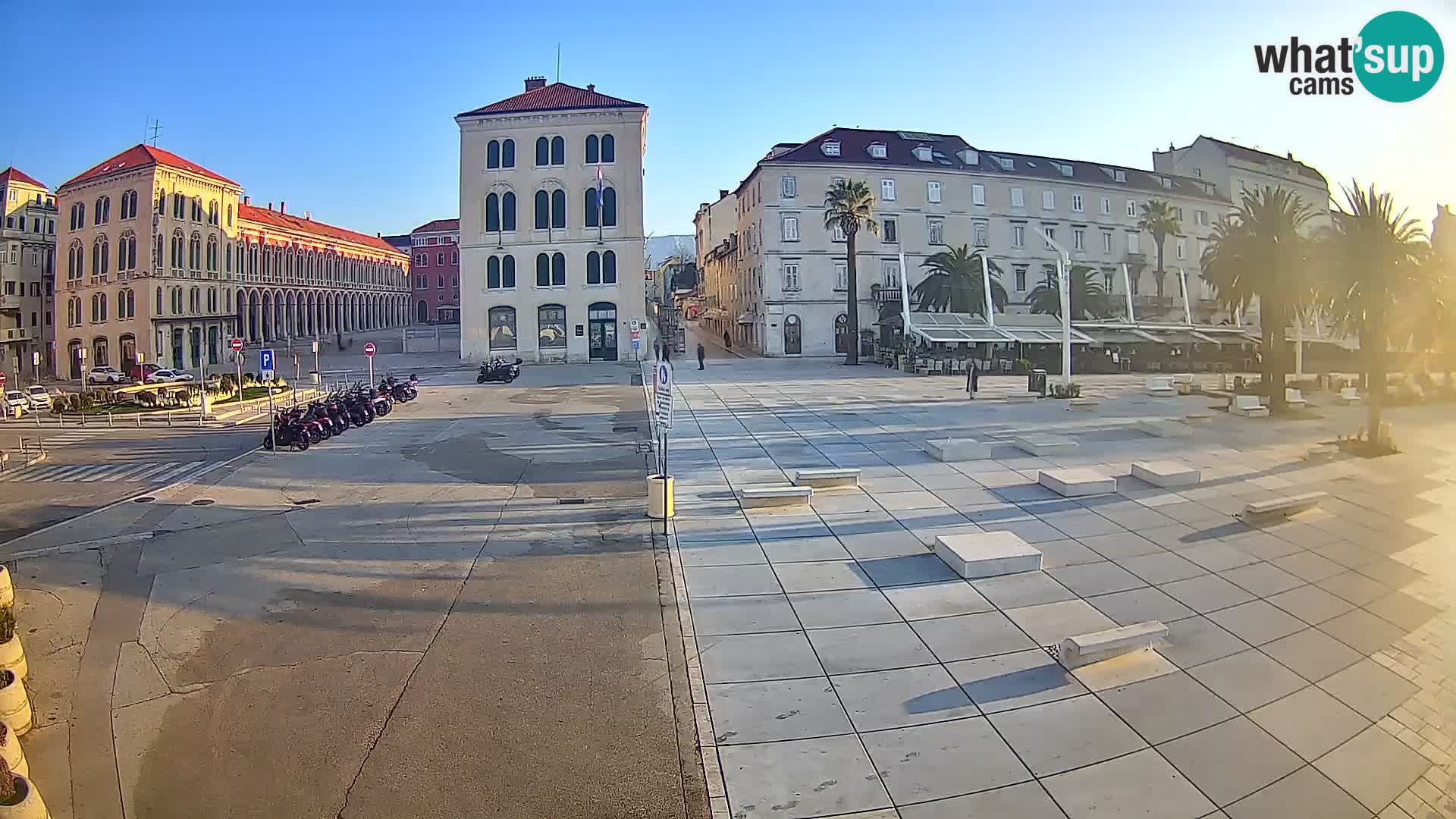 Webcam Spalato Riva – Prokurative | Piazza della Republika