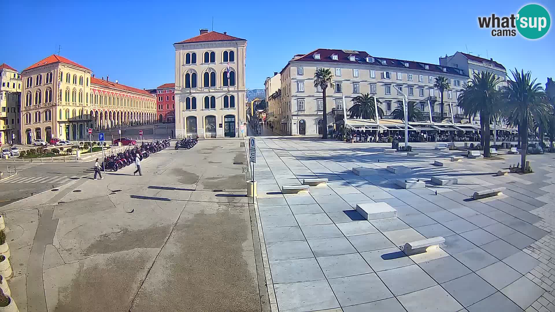 Webcam Split Riva – Prokurative | Trg Republike