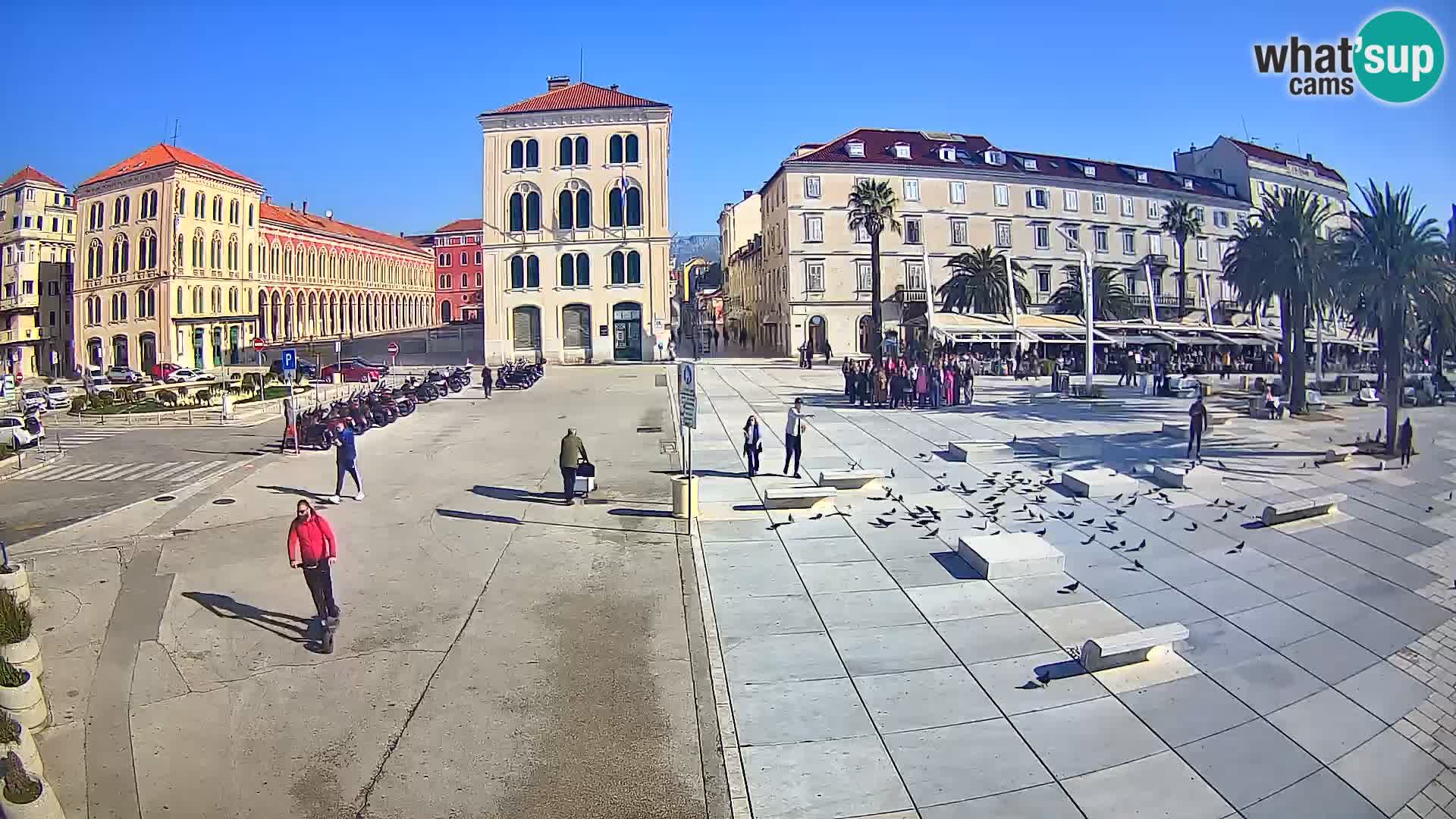 Webcam Split Riva – Prokurative | Plaza de la República