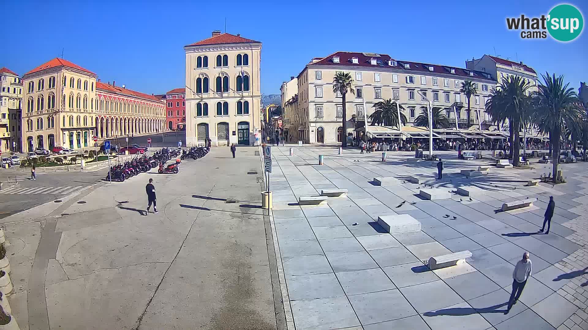 Webcam Split Riva – Prokurative | Trg Republike