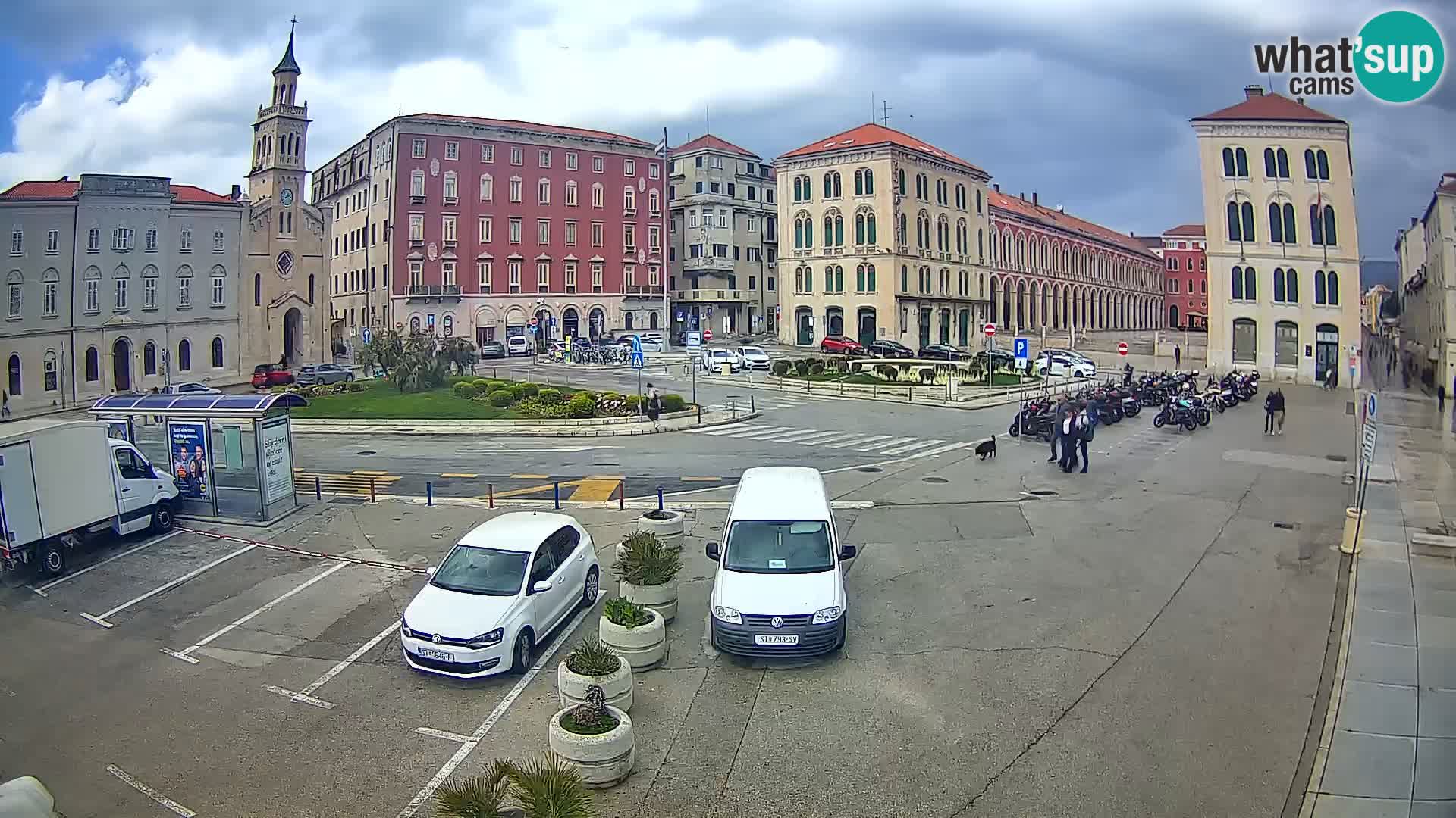 Webcam Split Riva – Prokurative | Trg Republike