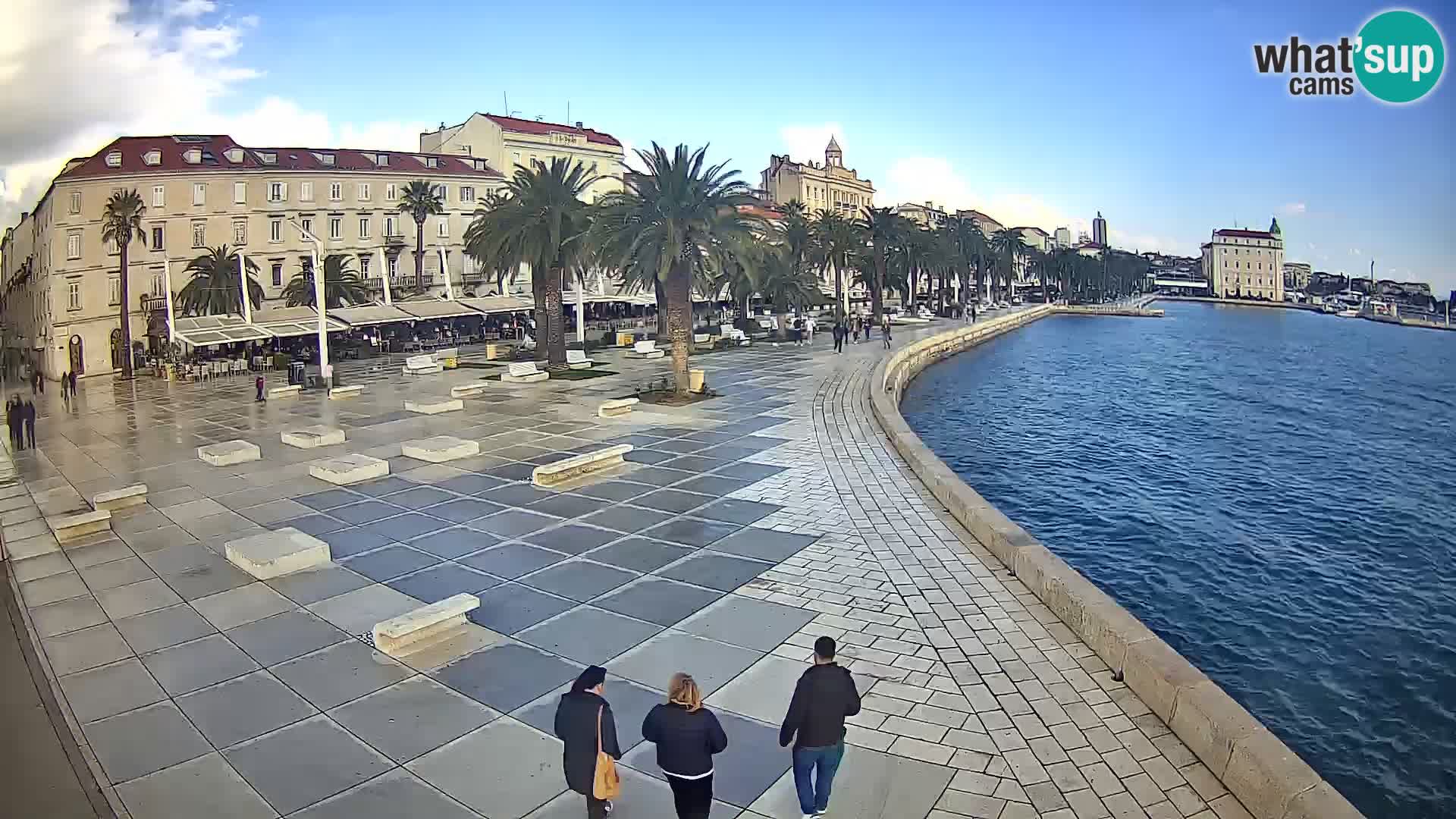 Webcam Split Riva – Prokurative | Trg Republike
