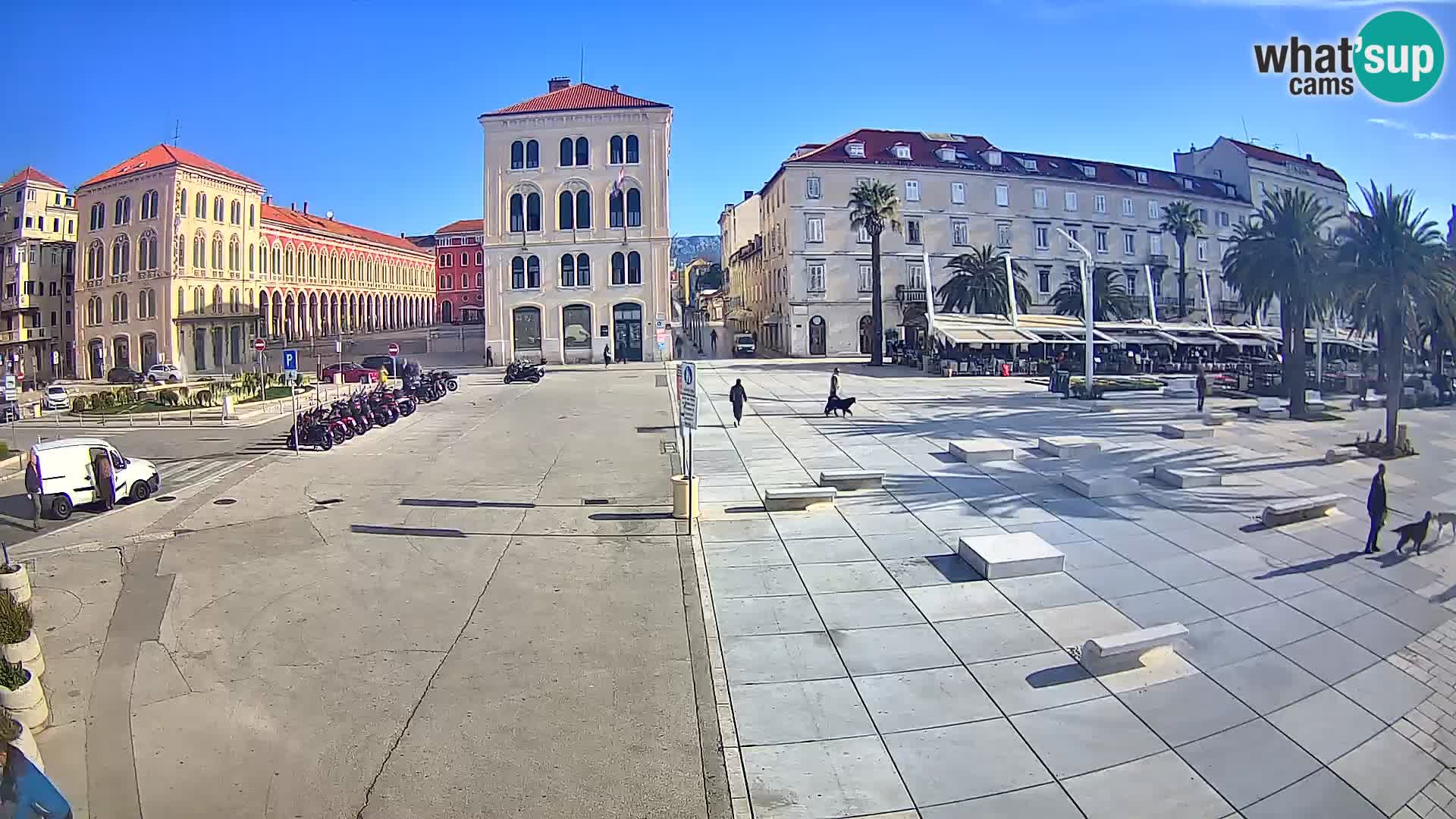 Webcam Spalato Riva – Prokurative | Piazza della Republika