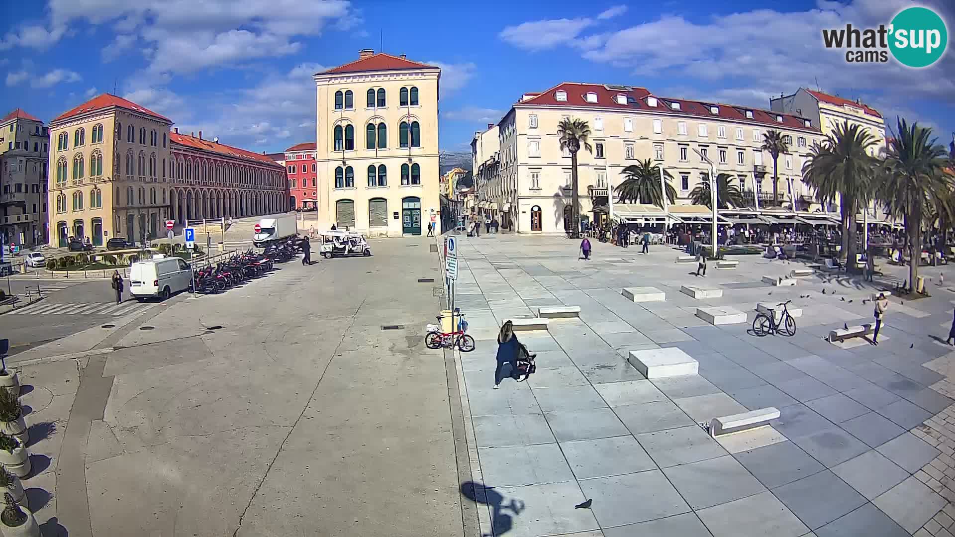 Split kamera Riva – Prokurative | Trg Republike