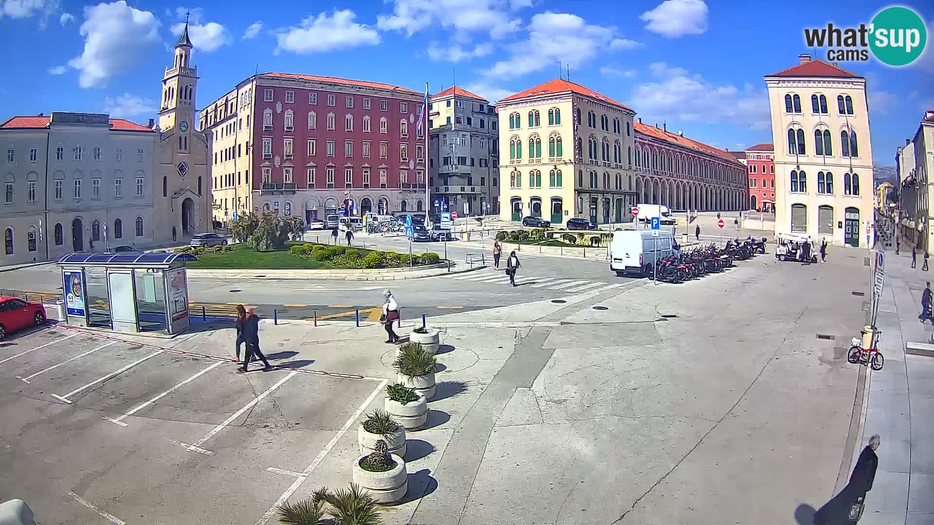Webcam Split Riva – Prokurative | Trg Republike