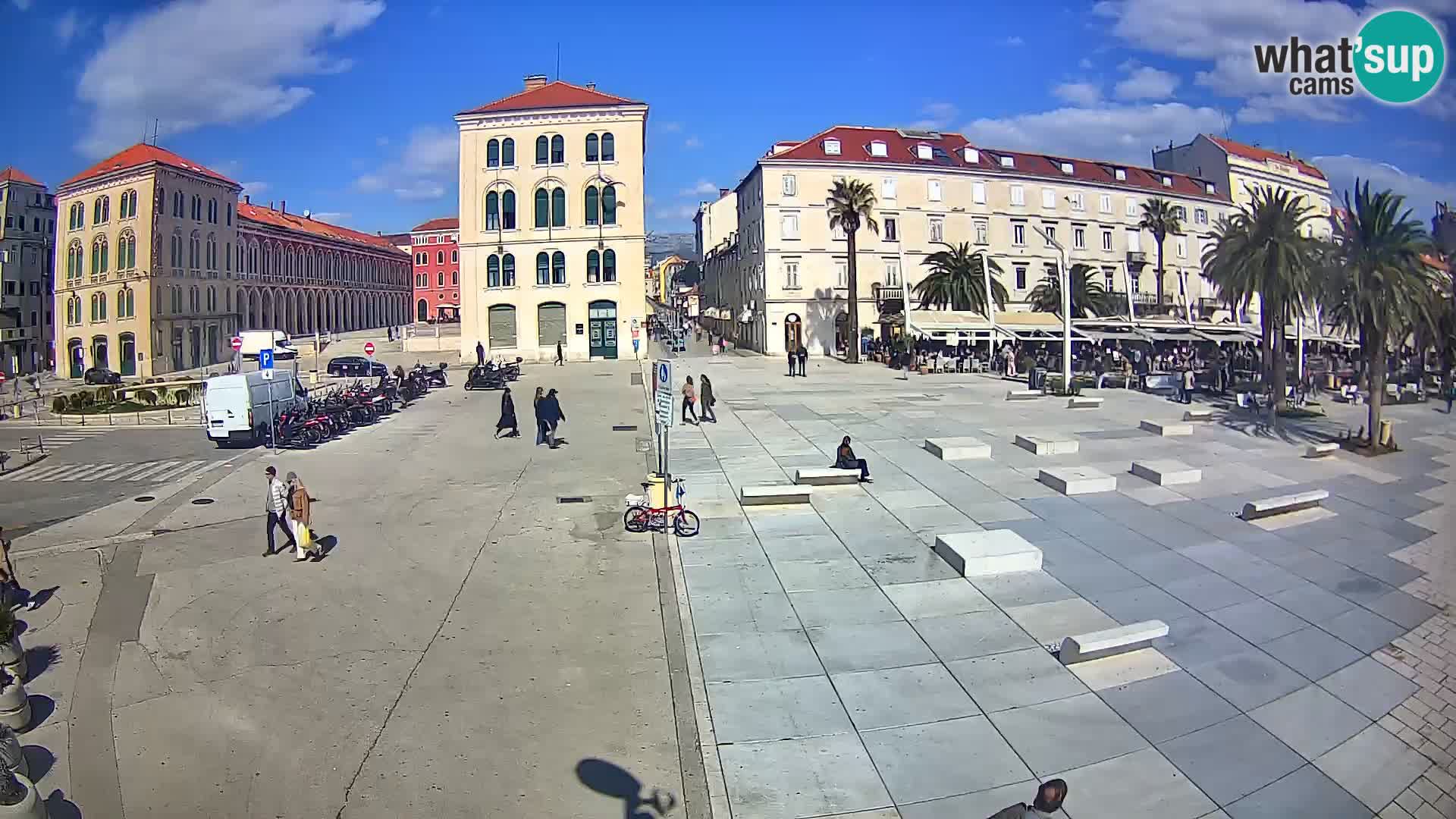 Webcam Split Riva – Prokurative | Trg Republike