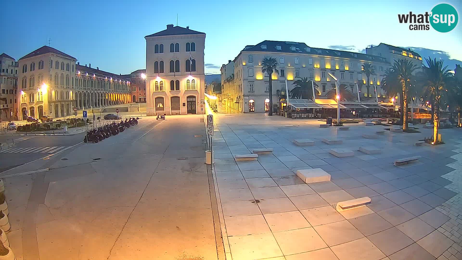 Webcam Spalato Riva – Prokurative | Piazza della Republika