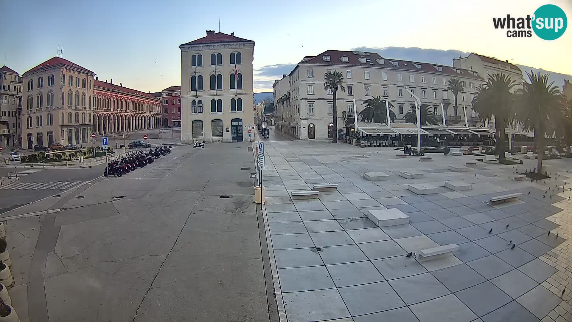 Live kamera Split Riva – Prokurative | Trg Republike