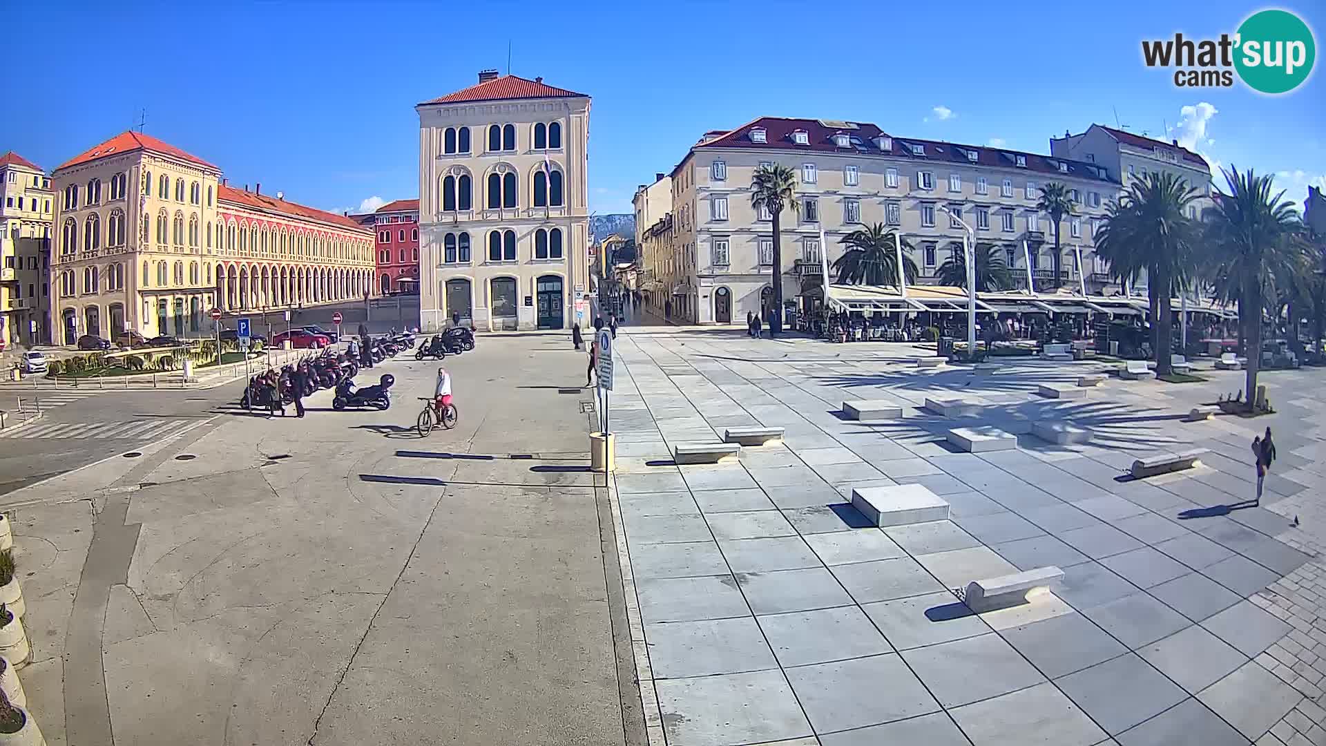 Webcam Spalato Riva – Prokurative | Piazza della Republika