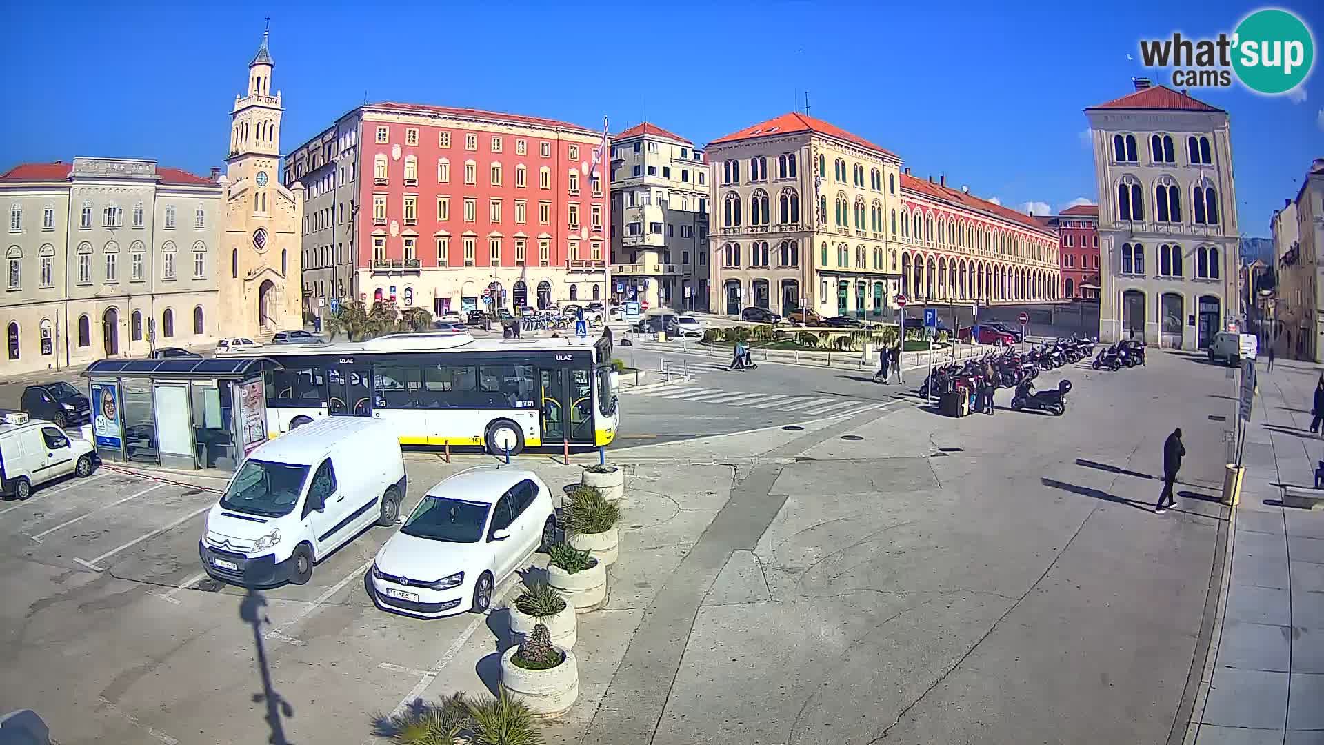 Webcam Split Riva – Prokurative | Trg Republike