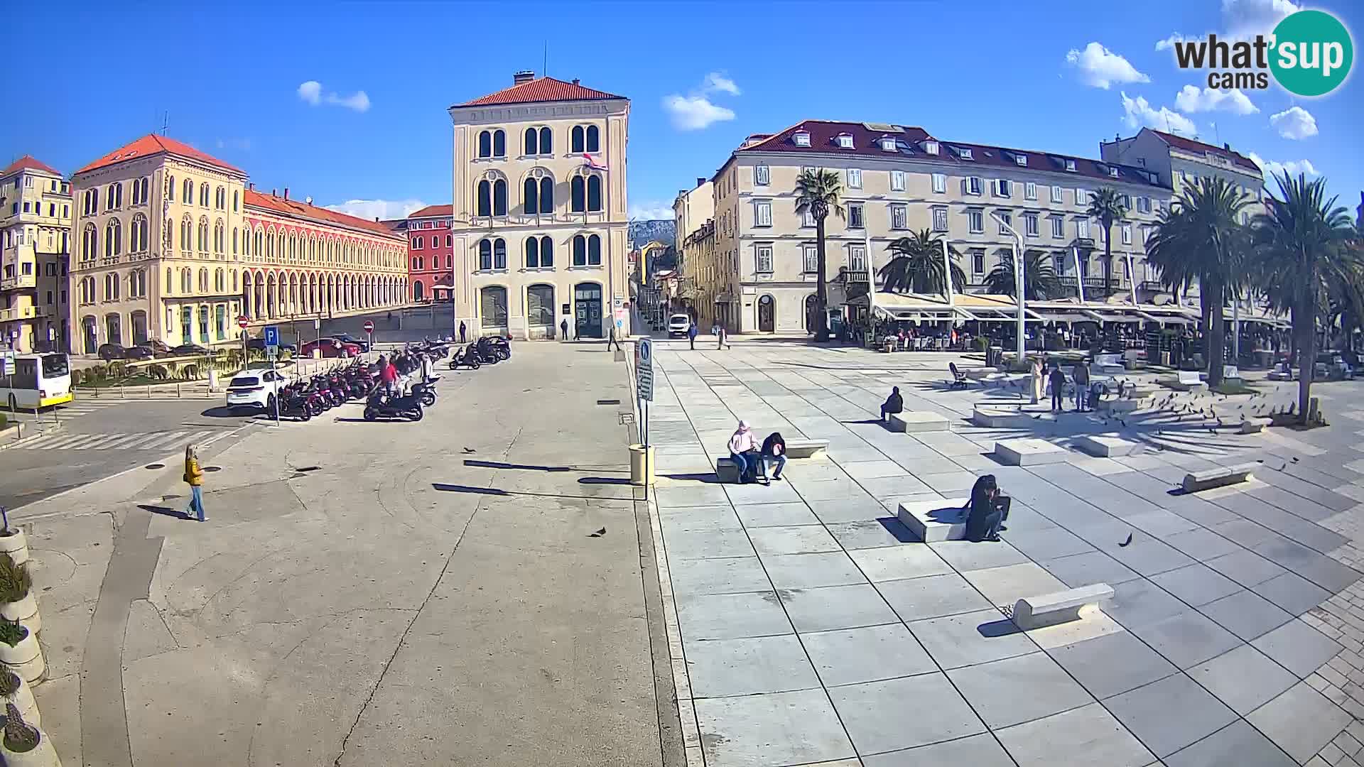 Live kamera Split Riva – Prokurative | Trg Republike