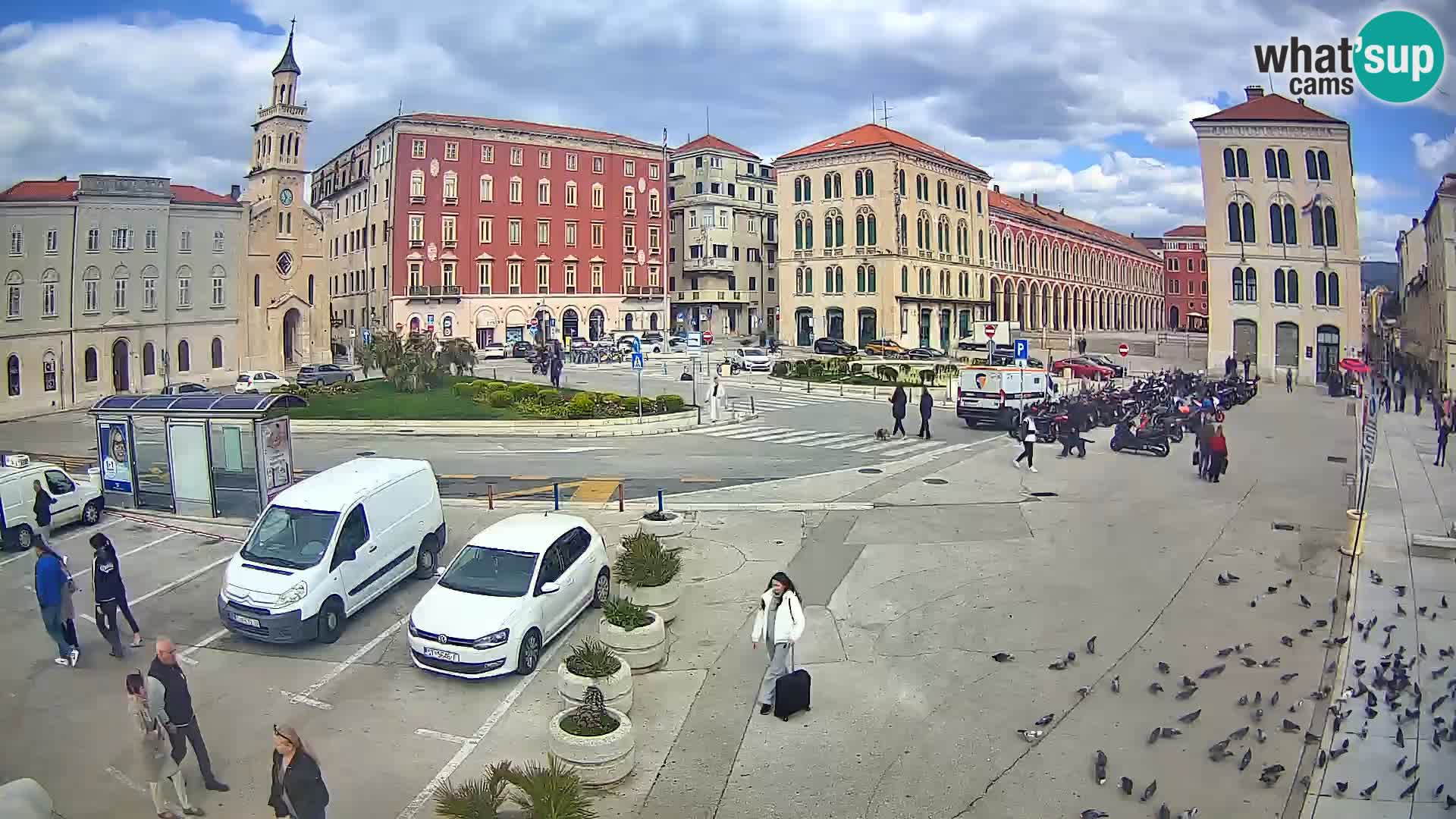 Live kamera Split Riva – Prokurative | Trg Republike