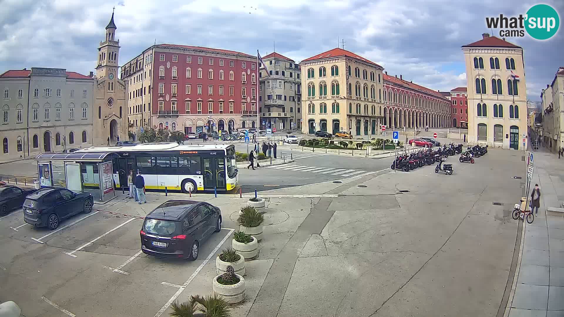 Live kamera Split Riva – Prokurative | Trg Republike