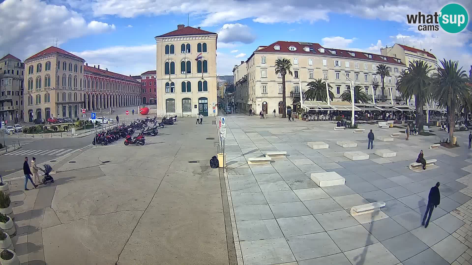 Webcam Split Riva – Prokurative | Trg Republike